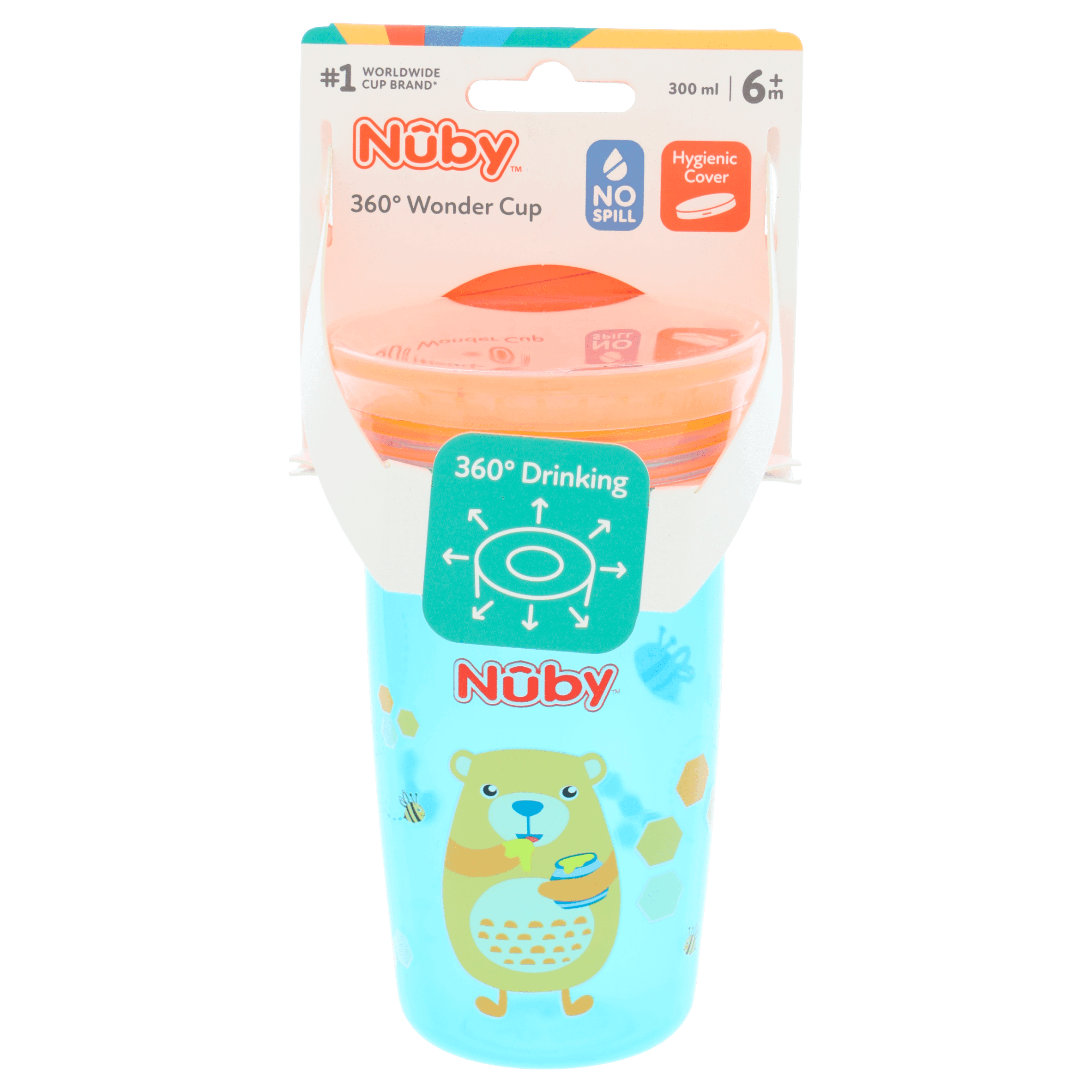 Nuby Wondercup oefenbeker 360 graden 300ml