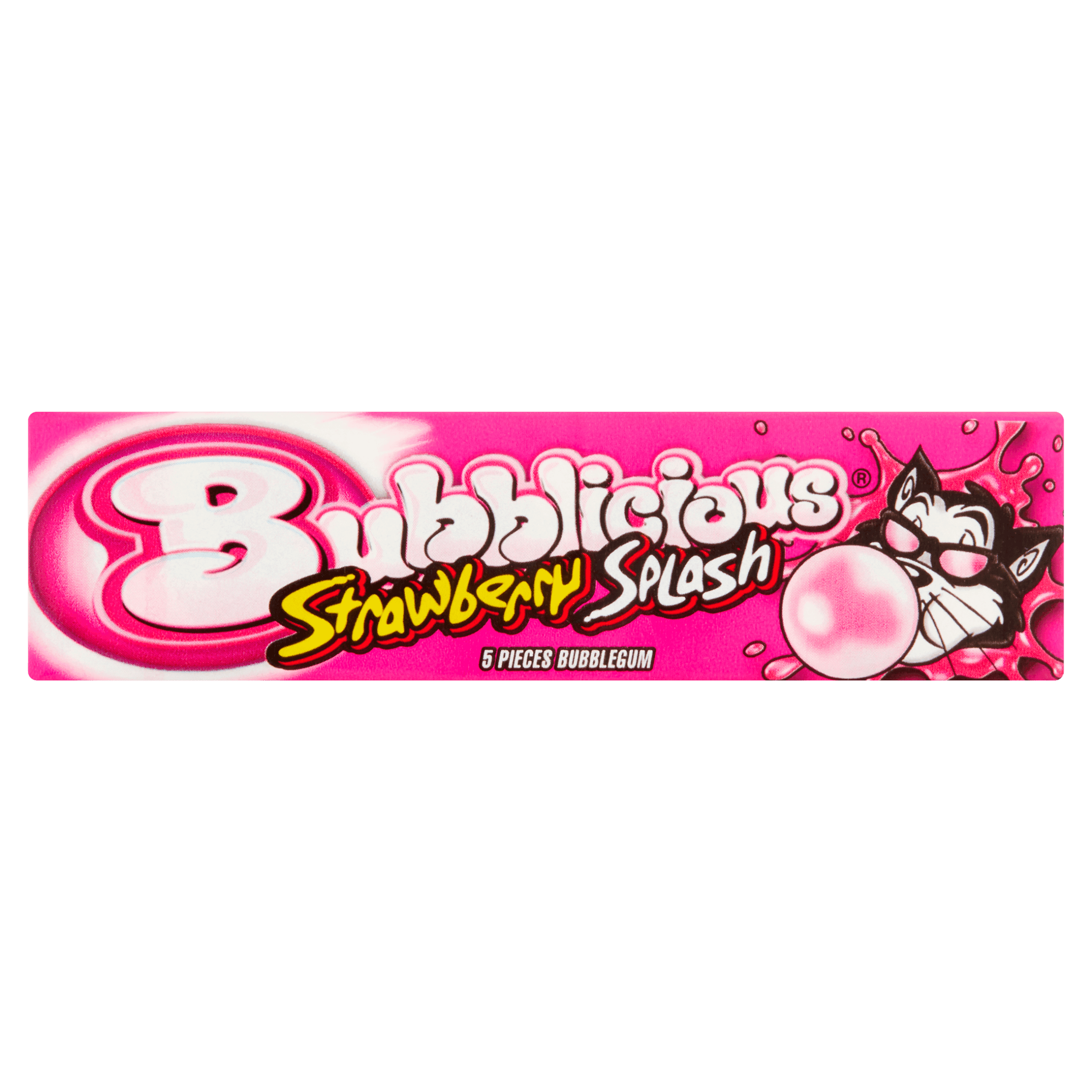 Bubblicious Kauwgom strawberry splash single