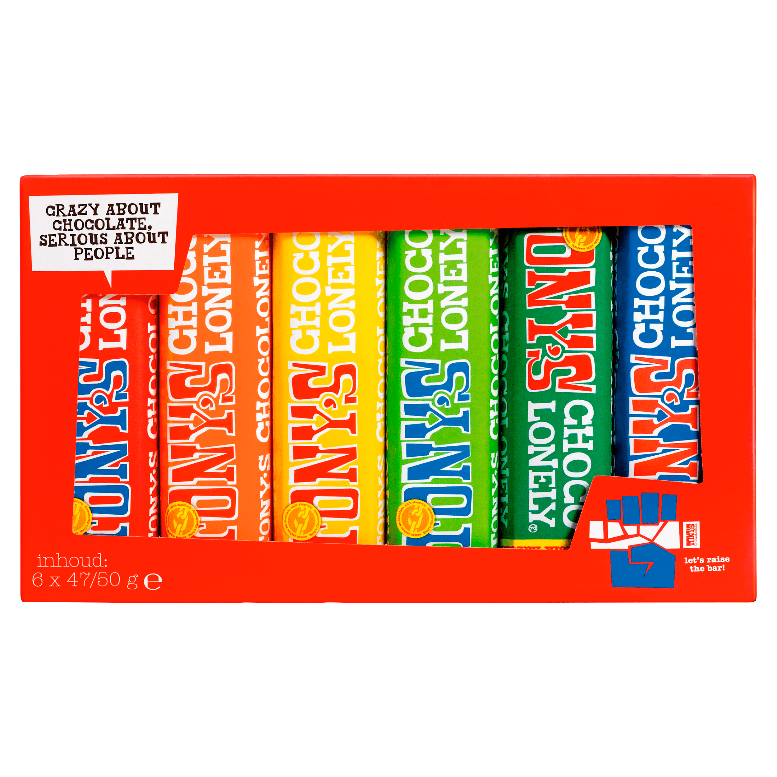 Tony's Chocolonely Proeverijtje chocolade Fairtrade
