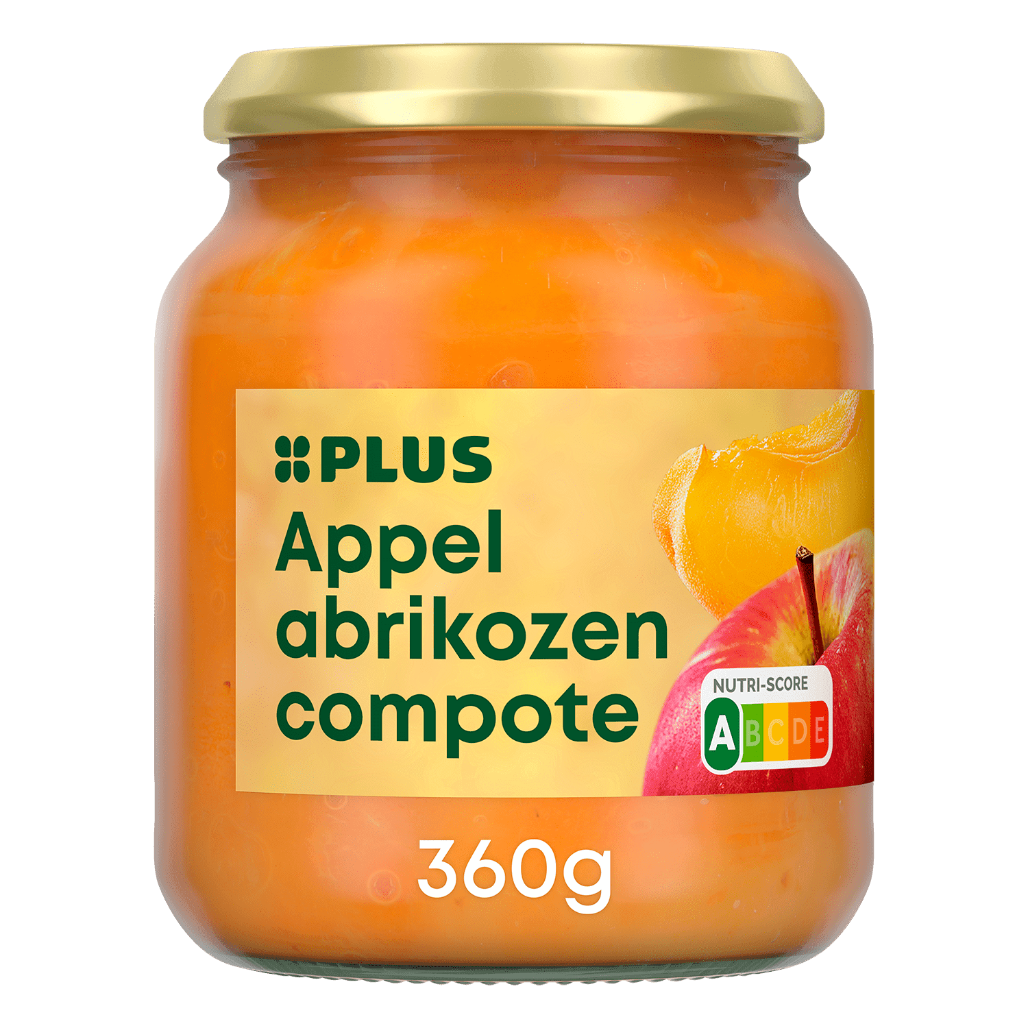 PLUS Appel abrikozen compote
