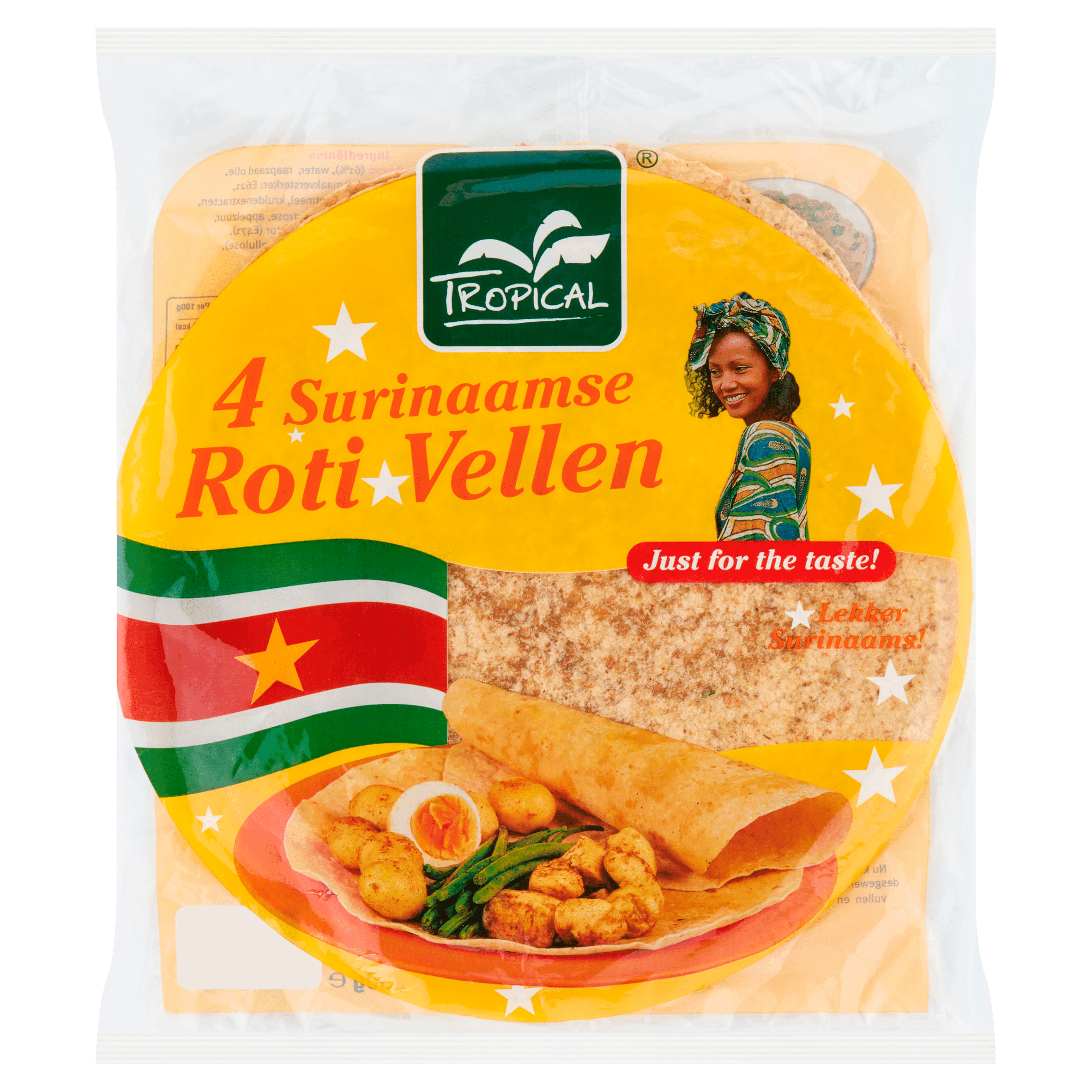Tropical 4 roti vellen