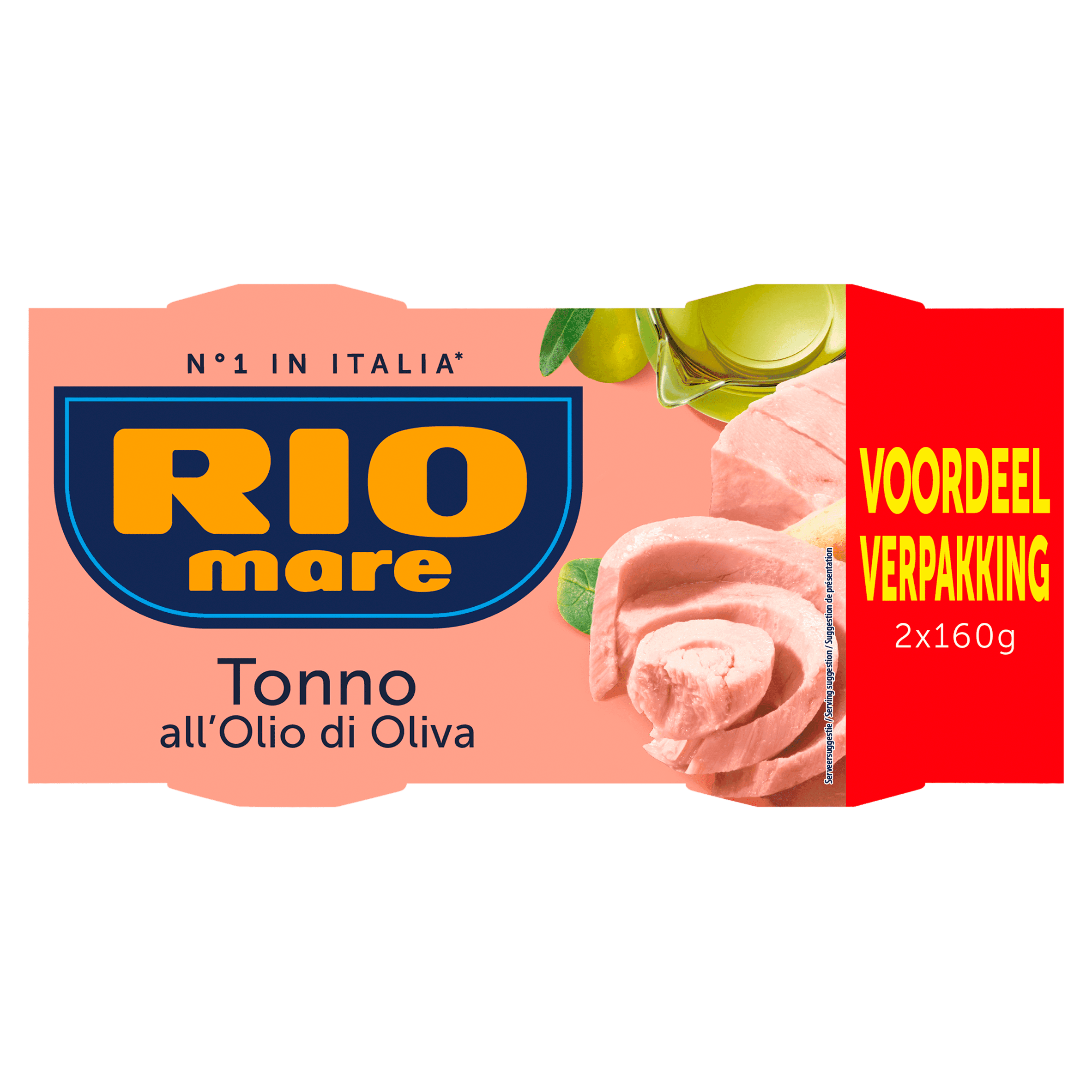 Rio Mare Tonijn in olijfolie duo-pack