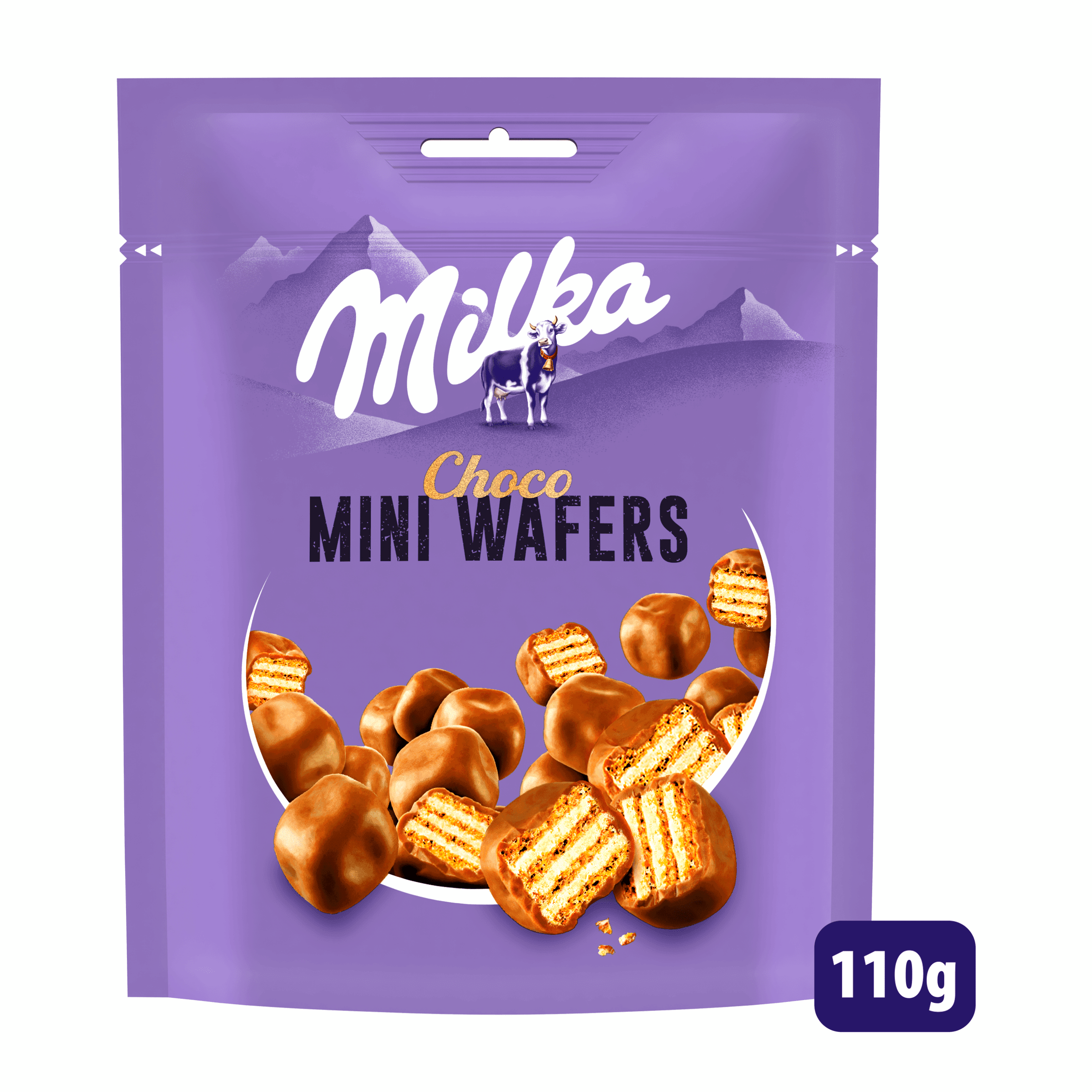 Milka Mini Wafers chocolade bites