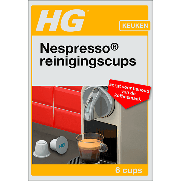 HG Nespresso reinigingscups