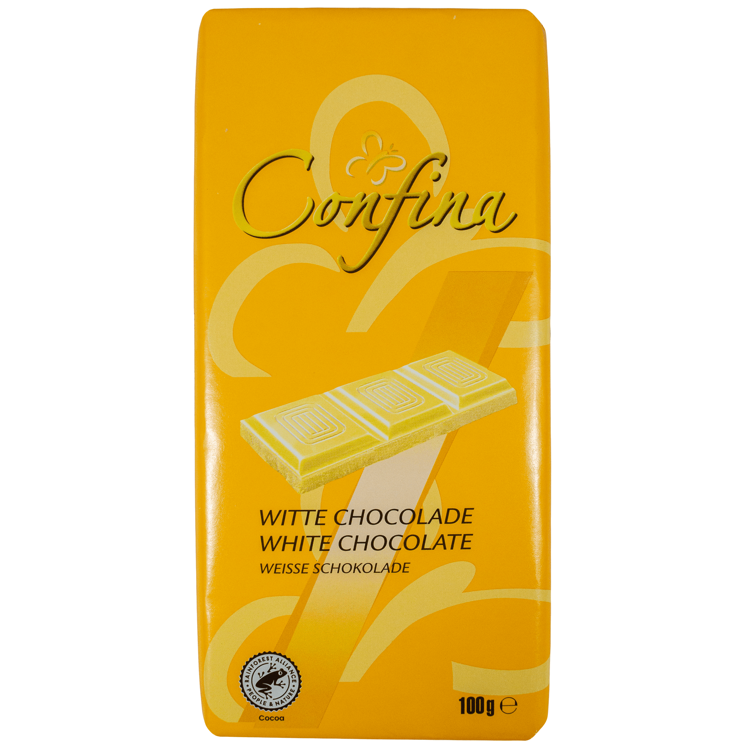 Confina Wit chocolade tablet