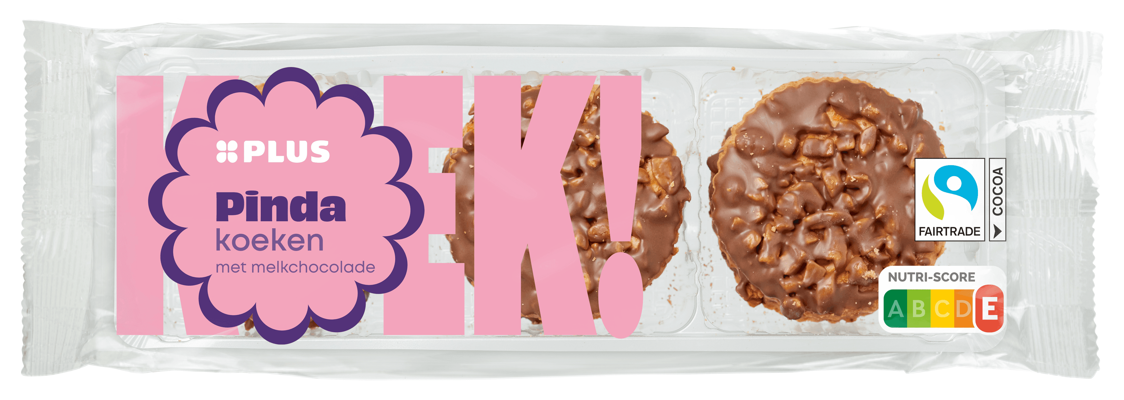 PLUS Choco pindakoeken