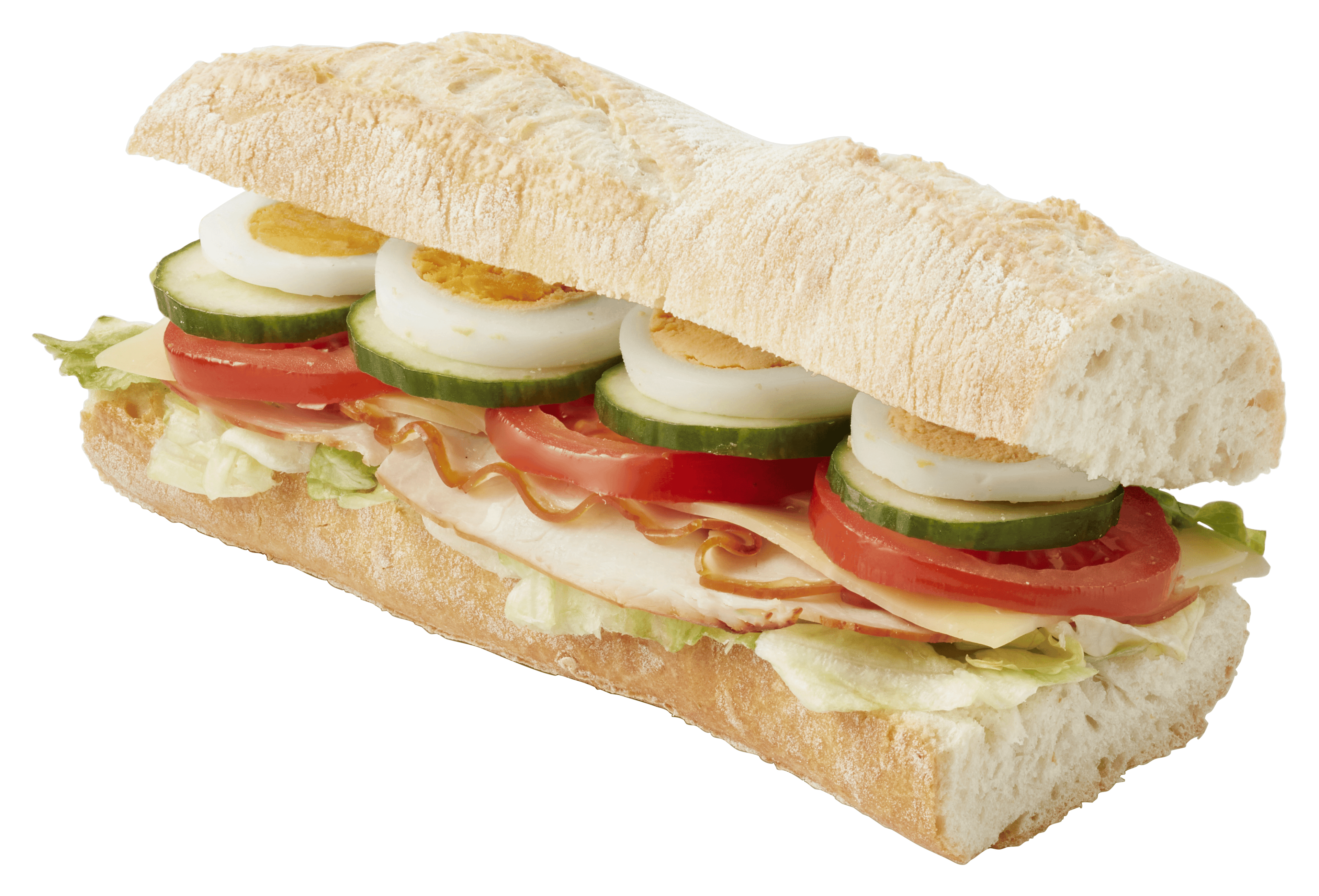PLUS Witte baguette gezond ham kaas