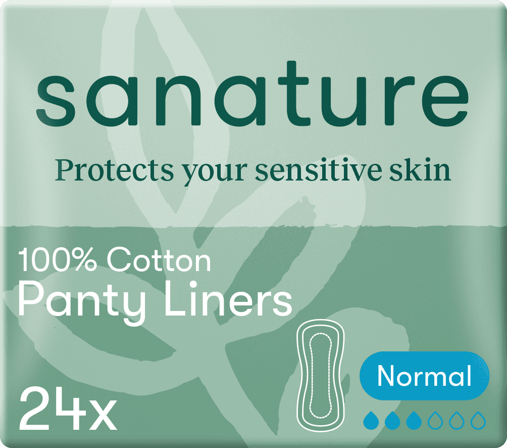 Sanature 100% cotton inlegkruisjes normaal