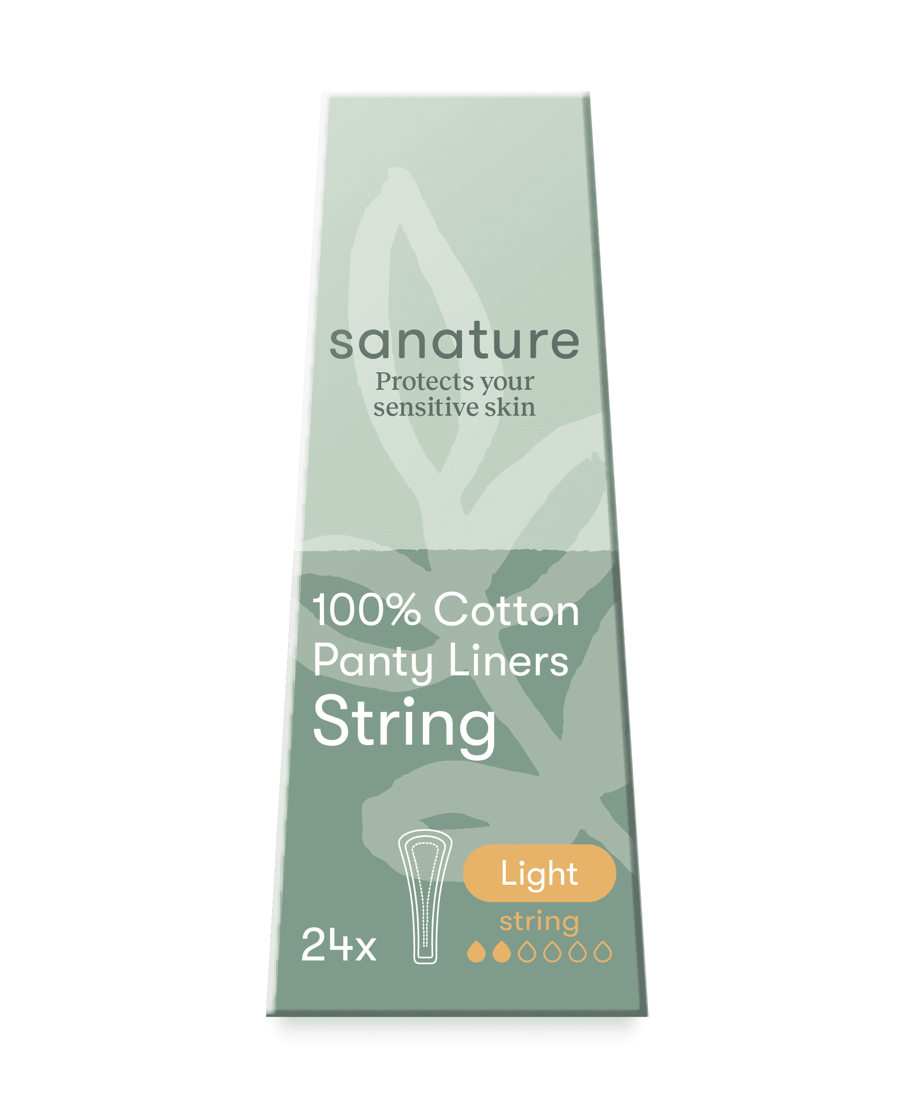 Sanature 100% cotton inlegkruisjes light string