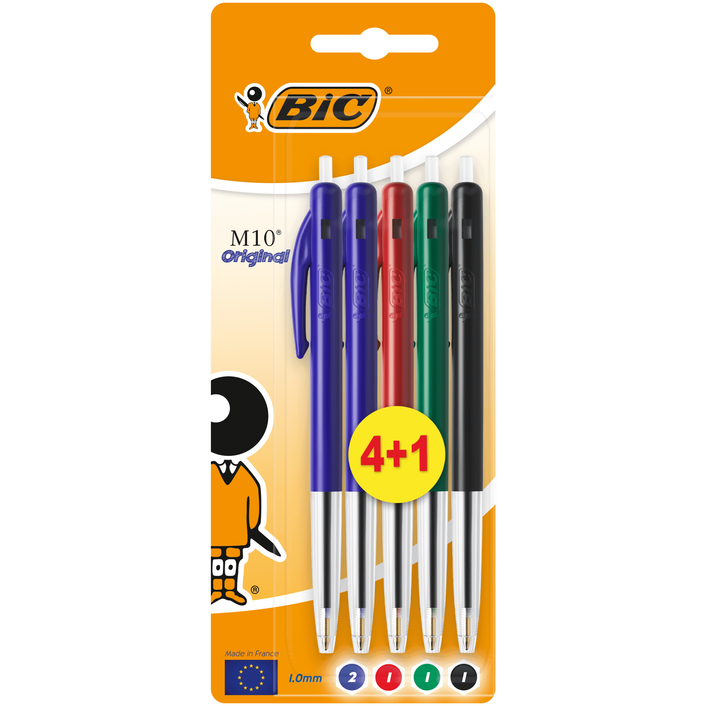Bic M10 Medium 4+1