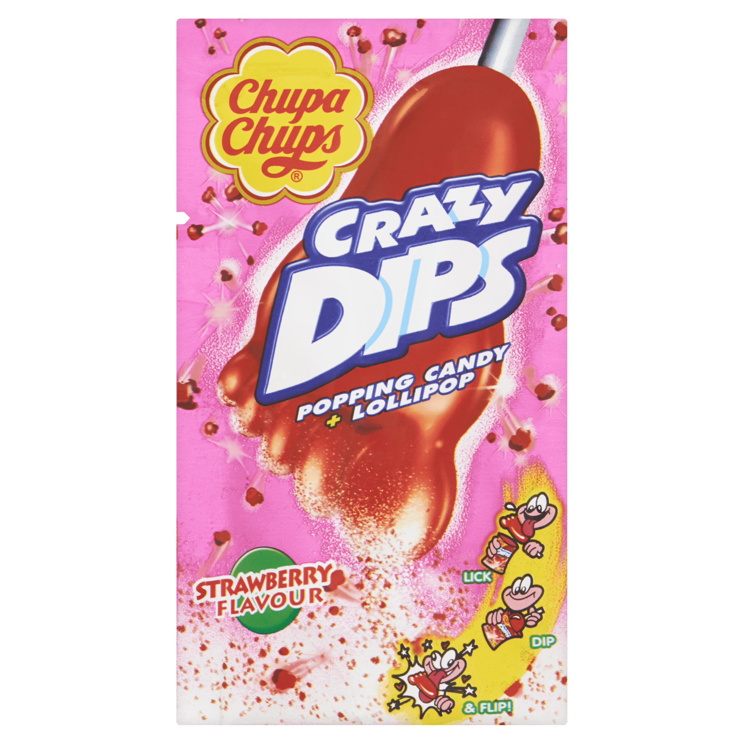 Chupa Chups Crazydips strawberry