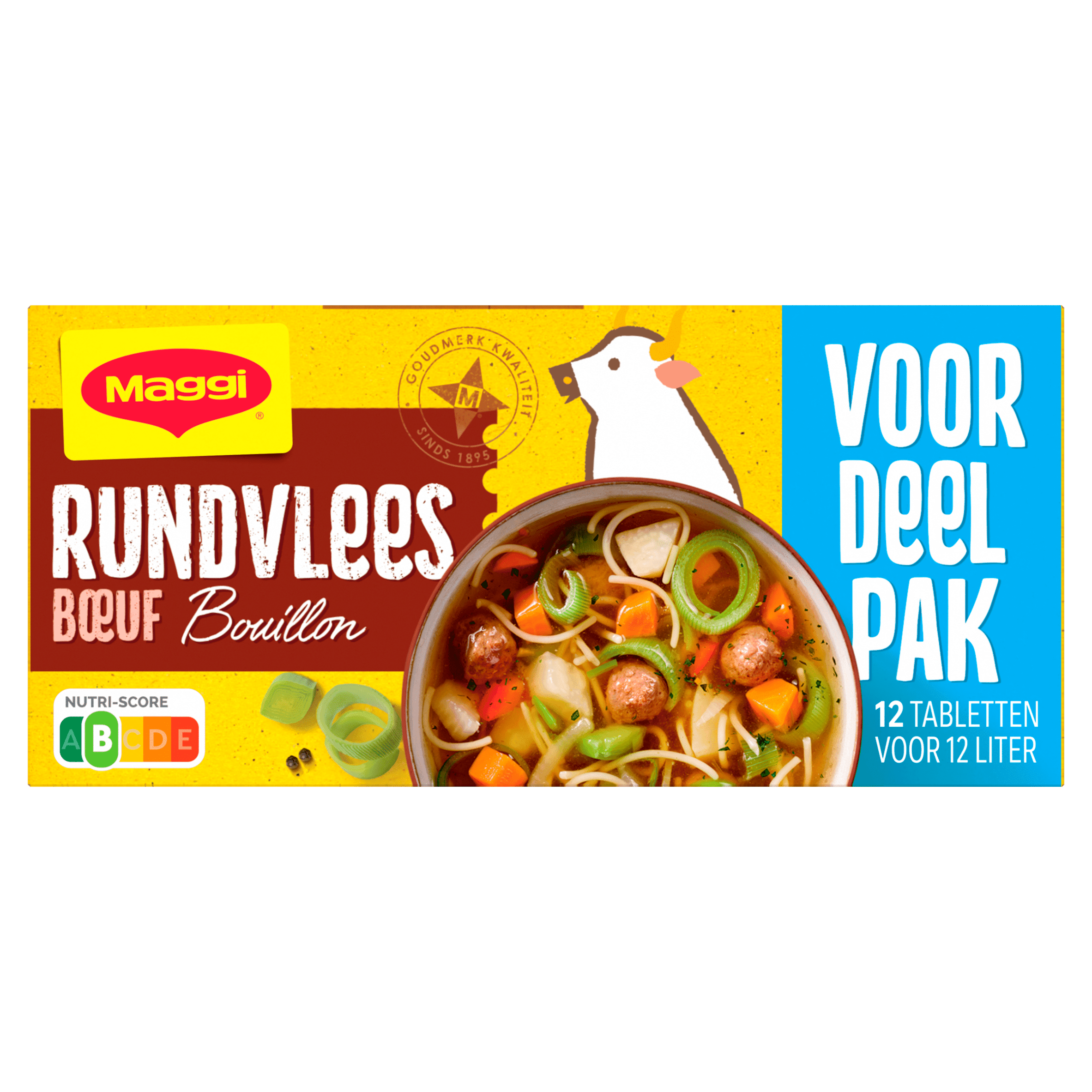 Maggi Bouillon rundvlees 12 blokjes