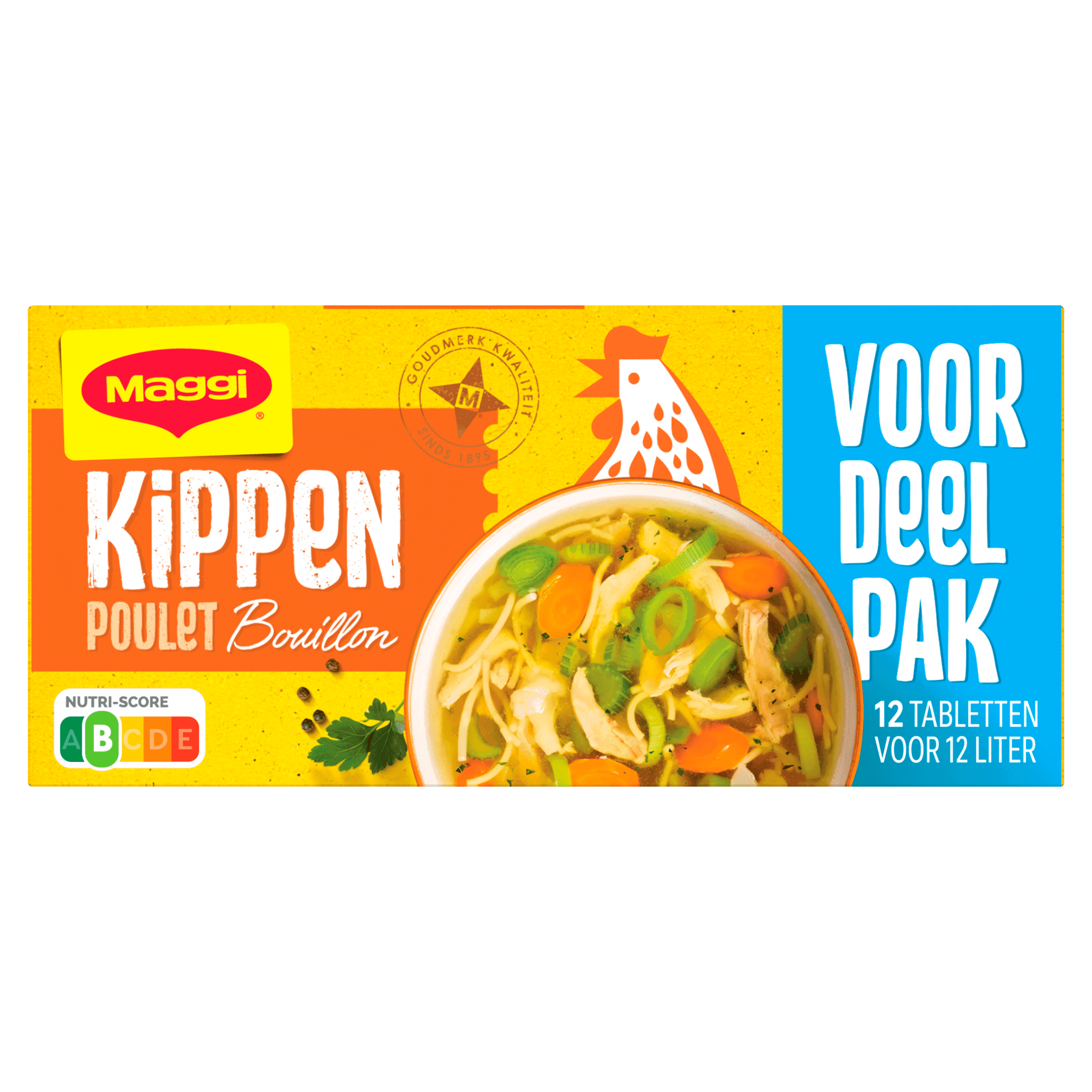 Maggi Bouillon kippen 12 blokjes