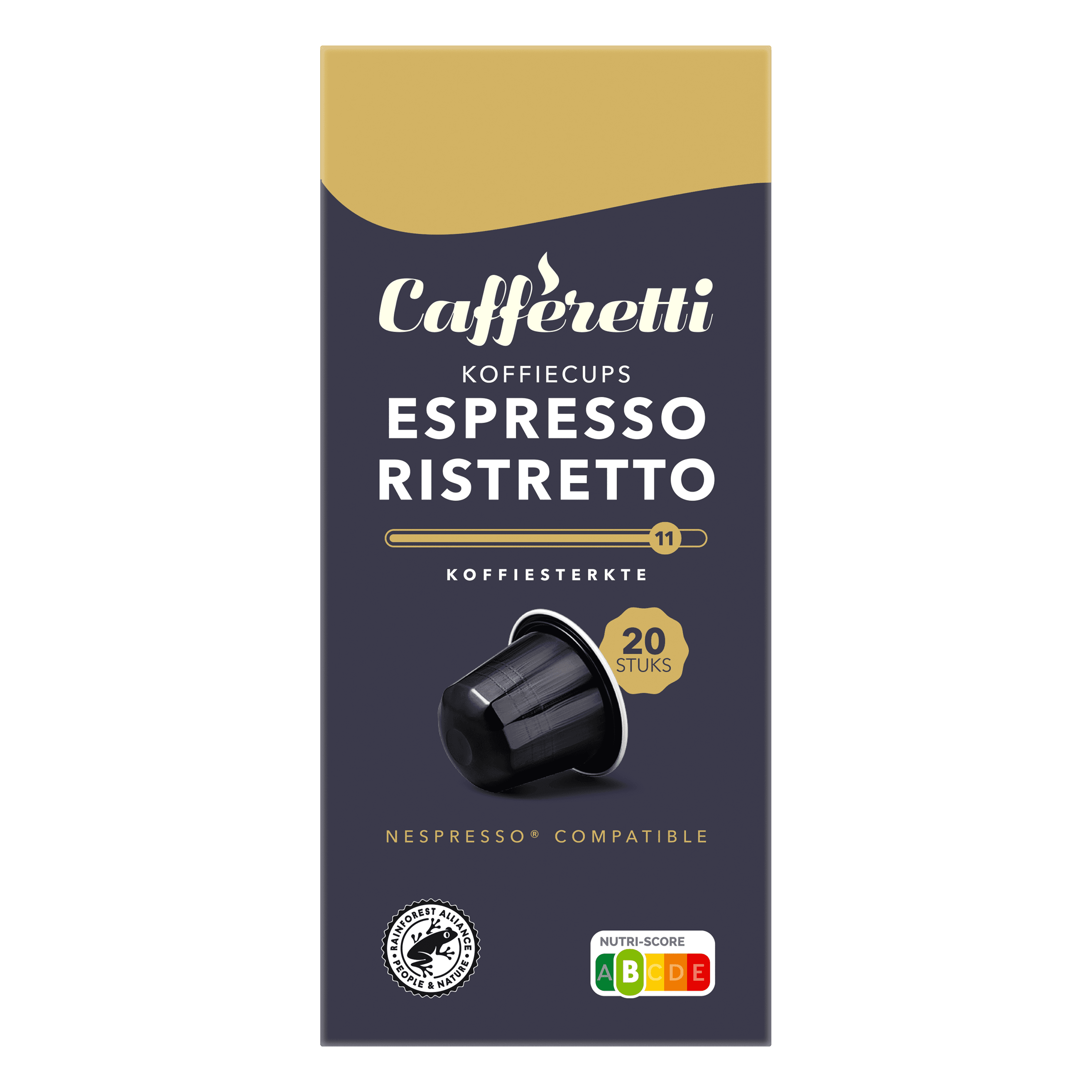 Caffèretti Koffiecups espresso ristretto
