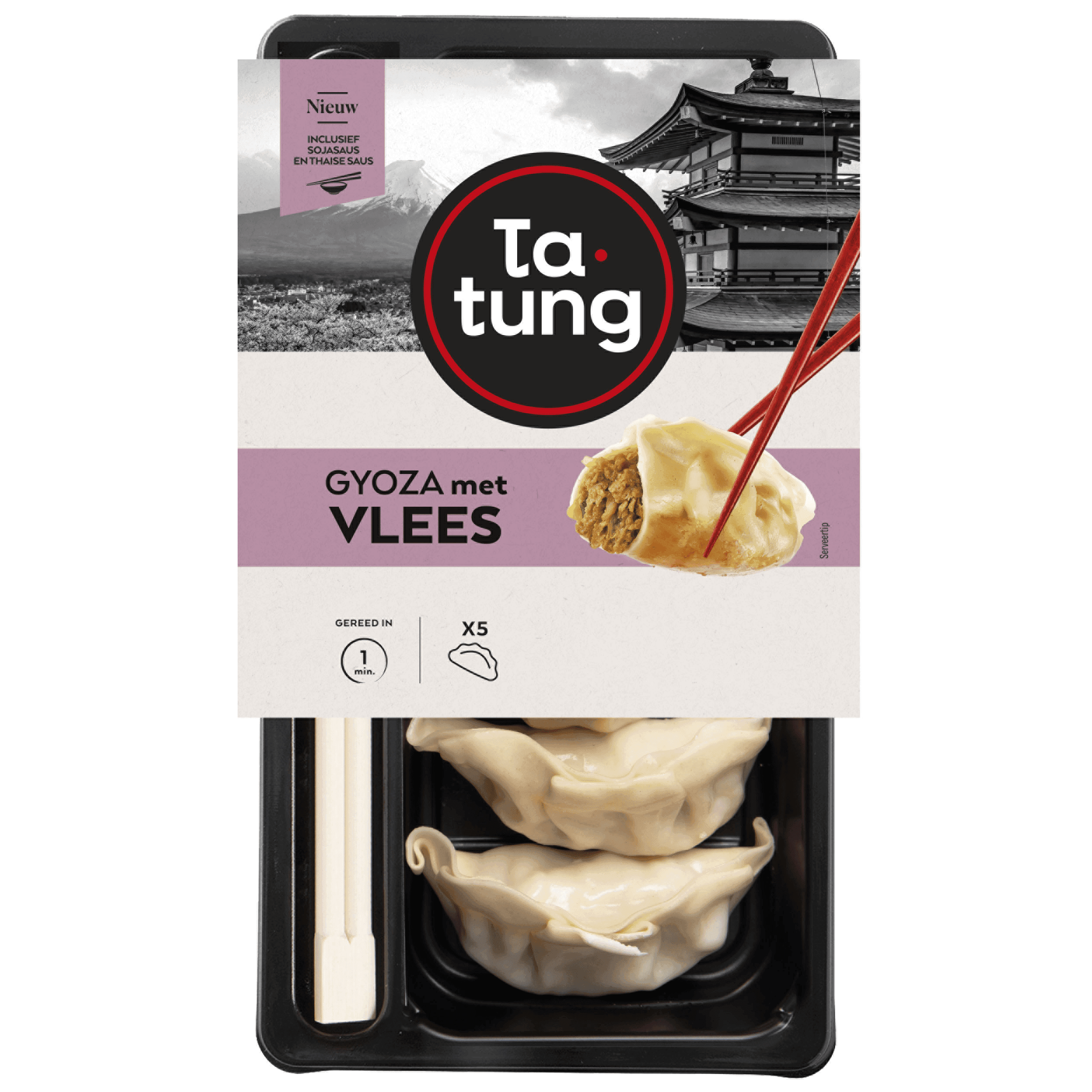 Ta-Tung Gyoza's met varkensvlees