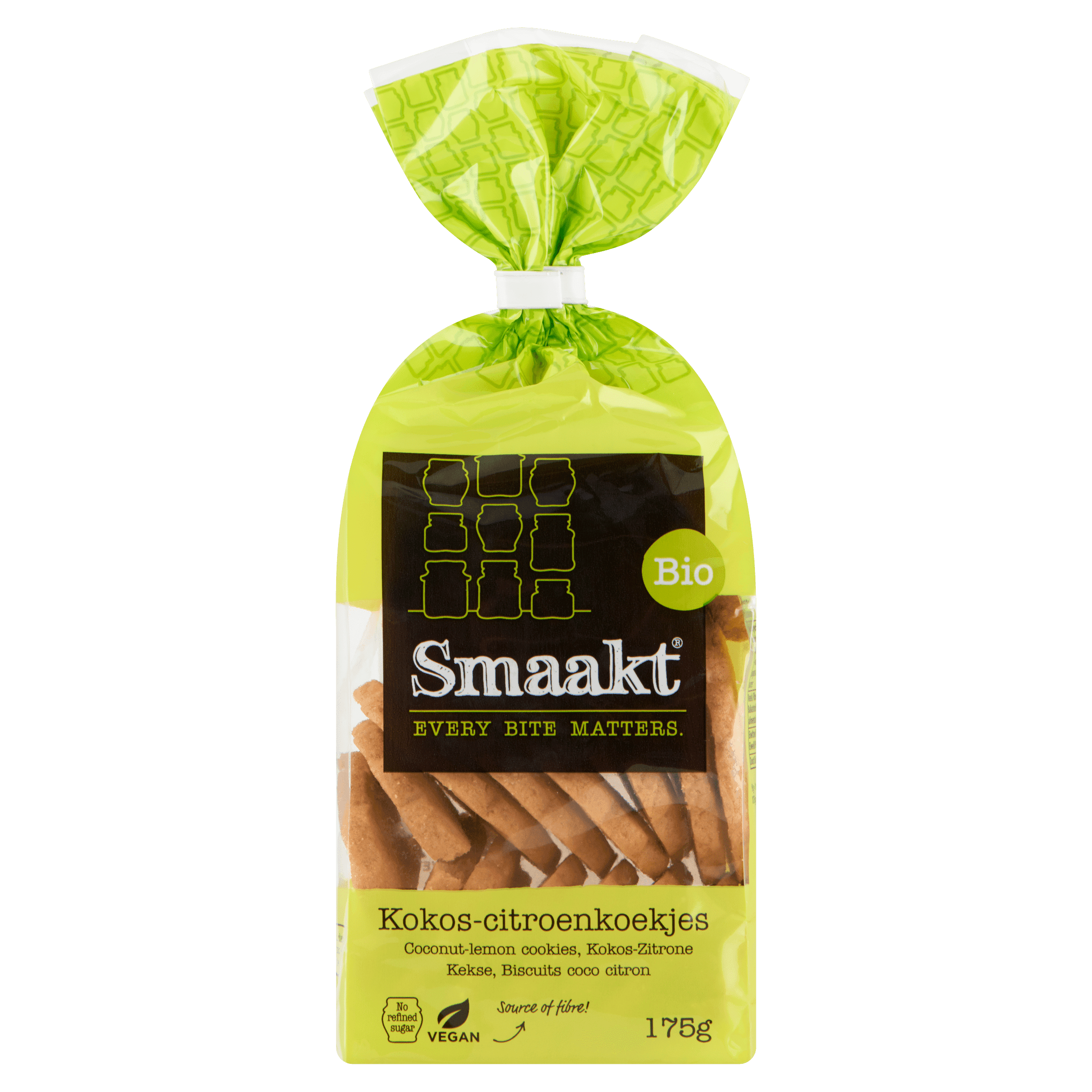 Smaakt Kokos citroenkoekjes biologisch