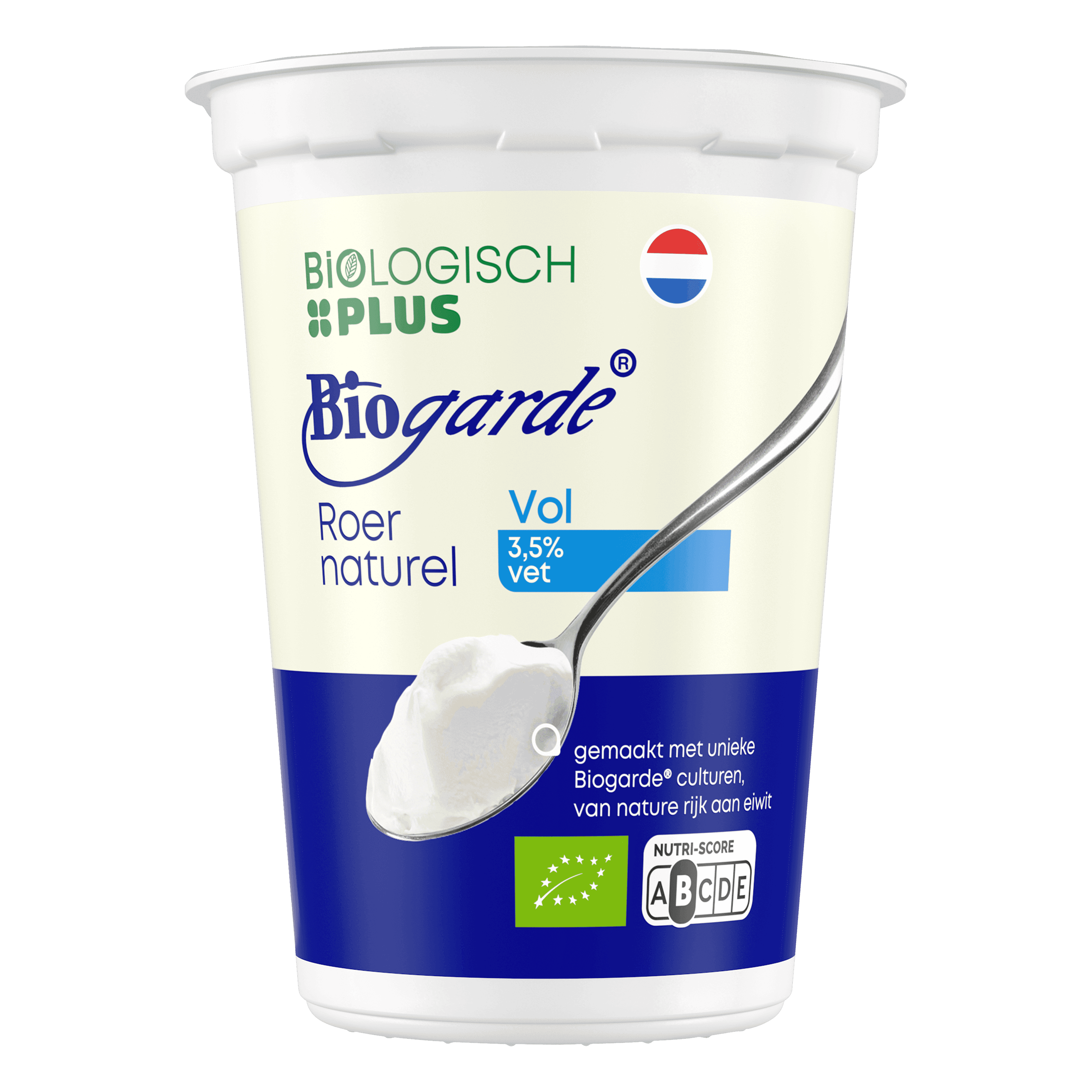 Biologisch PLUS Biogarde roeryoghurt 3.5%