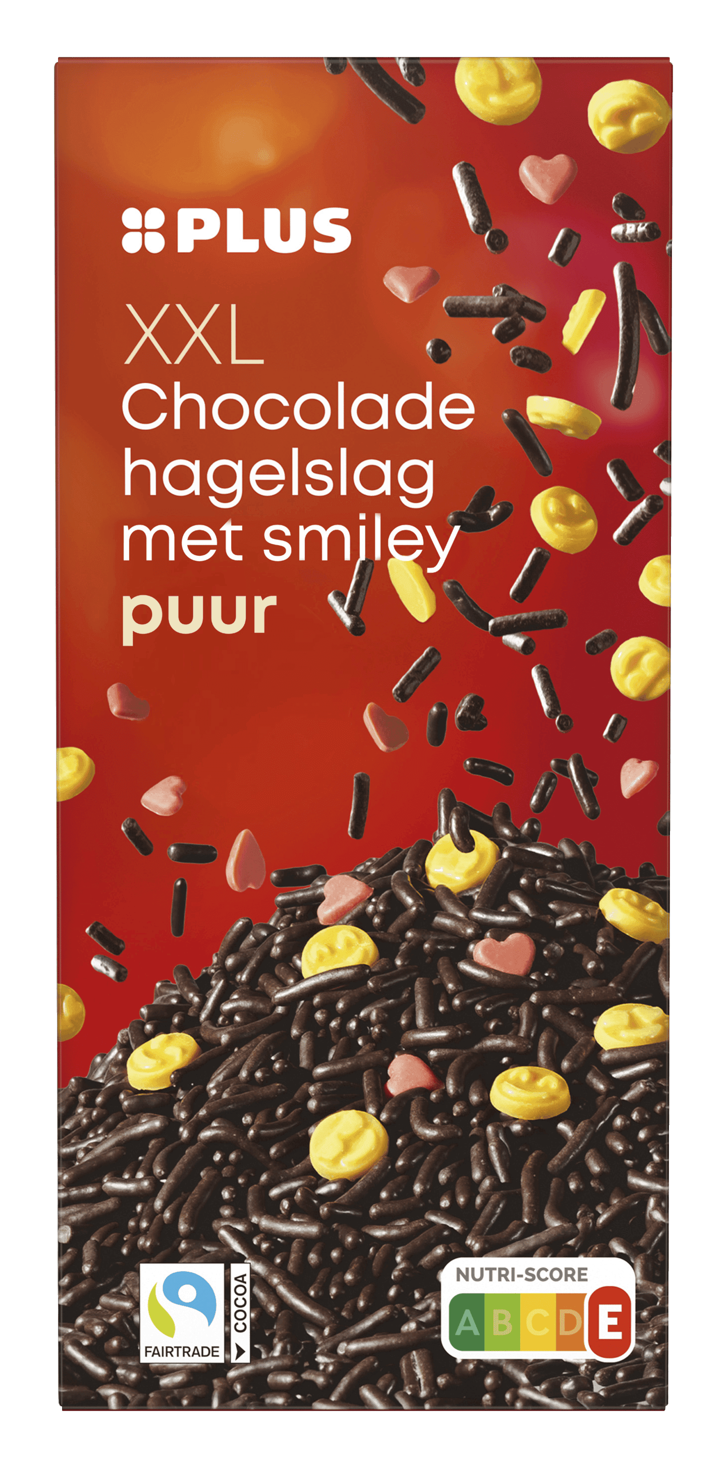 PLUS XXL Hagelslag puur met Emoji's