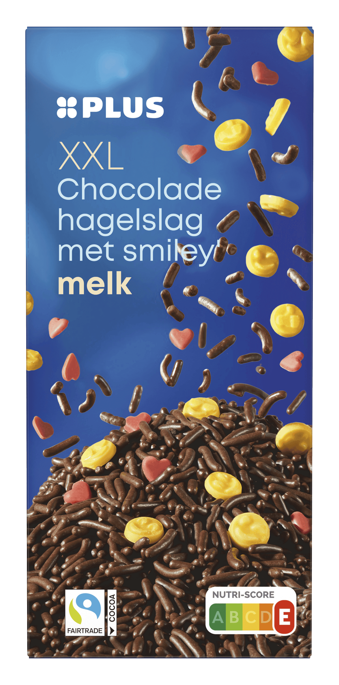 PLUS XXL Hagelslag melk met Emoji's