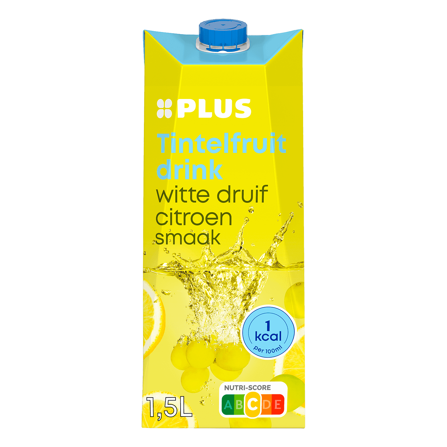PLUS Tintelfruit 1kcal witte druif citroen