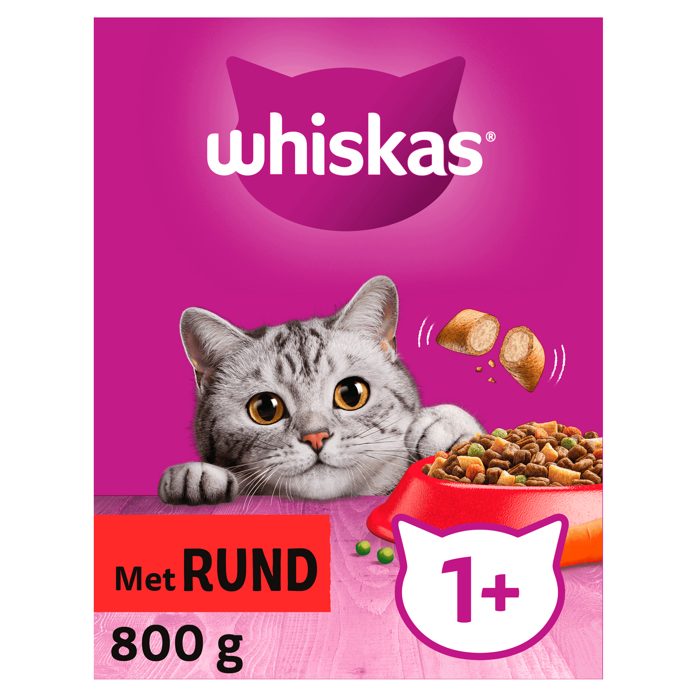 Whiskas Droog Adult Rund