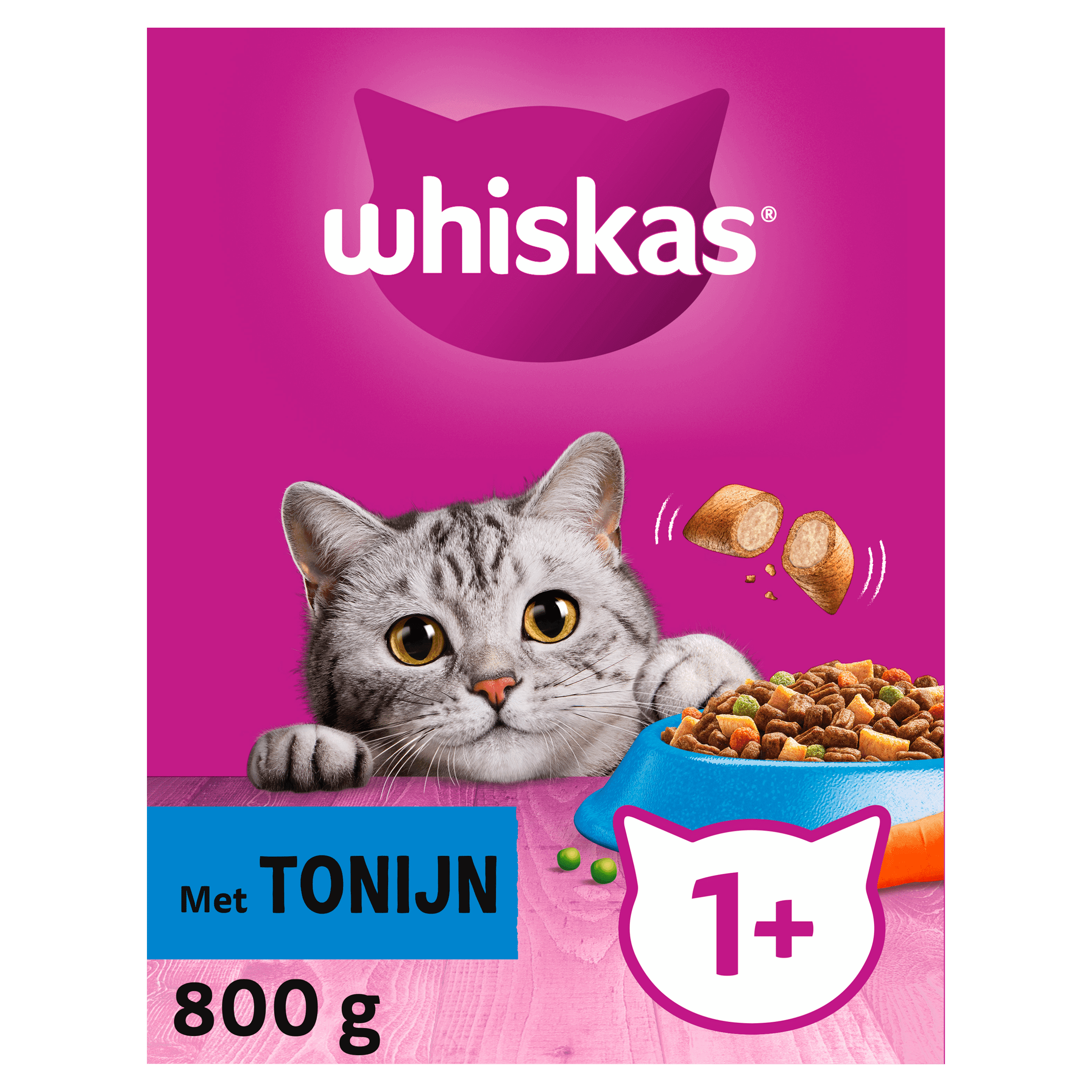 Whiskas Droog Adult Tonijn