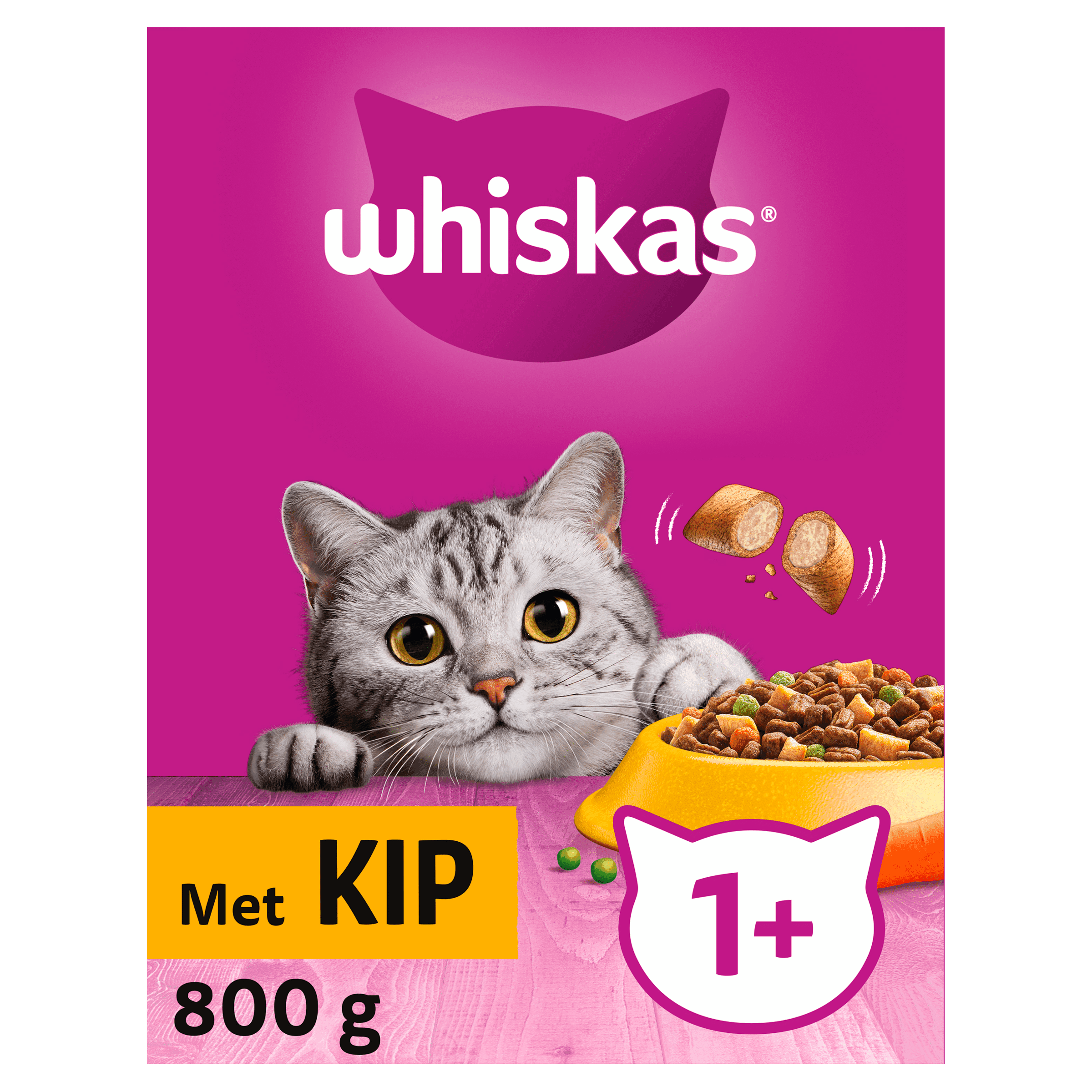 Whiskas Droog Adult Kip