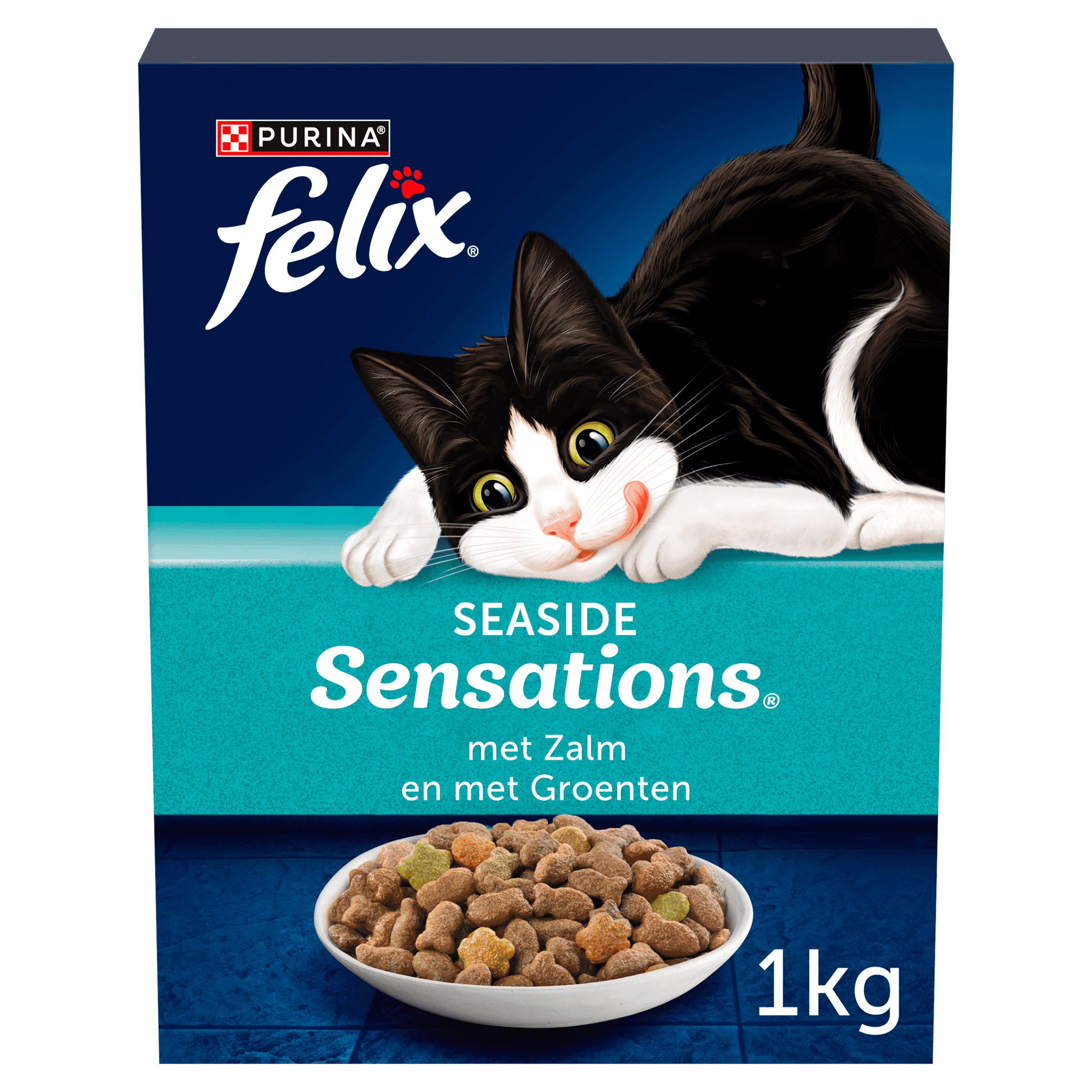 Felix Sensations Seaside kattenvoer zalm