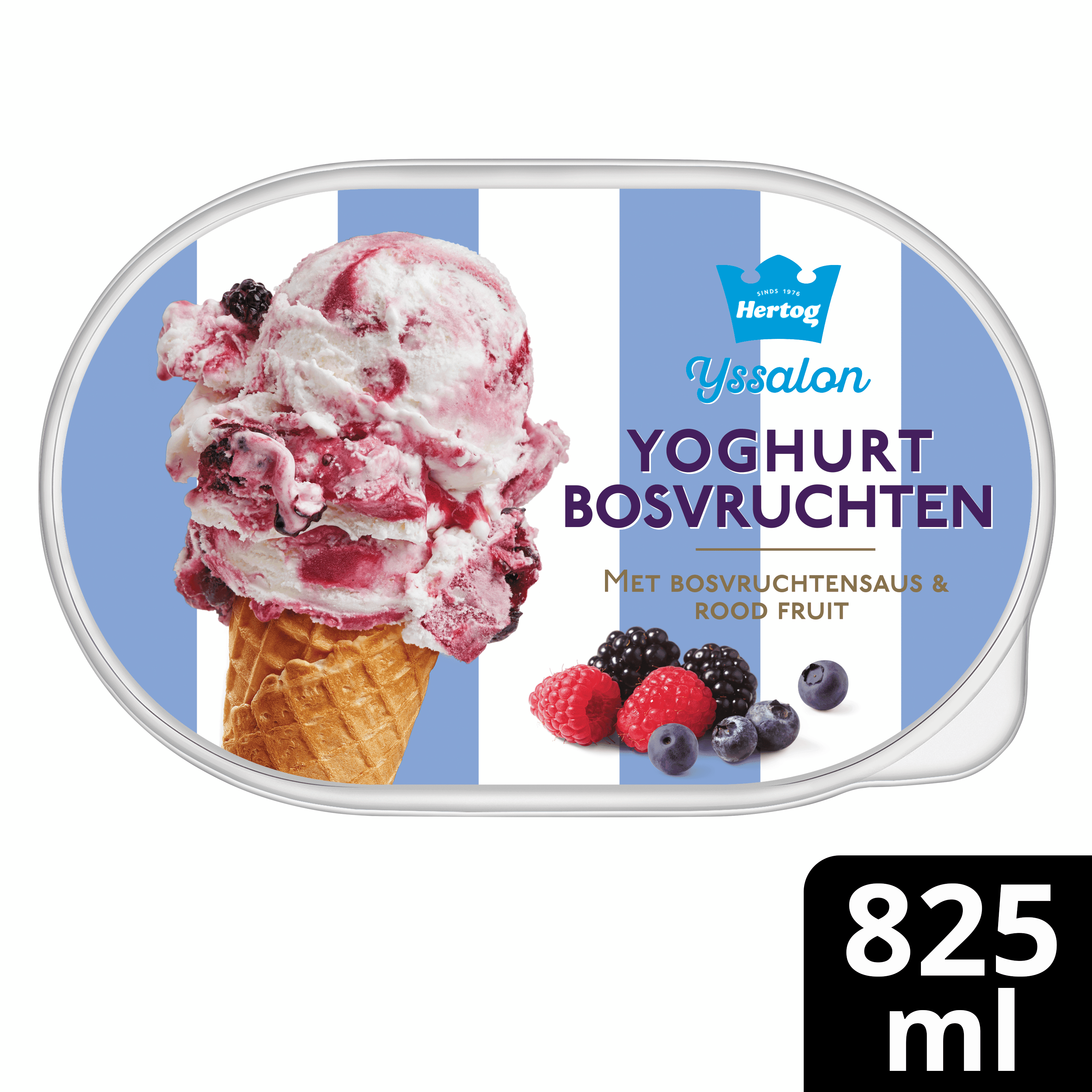 Hertog IJssalon yoghurt bosvruchten