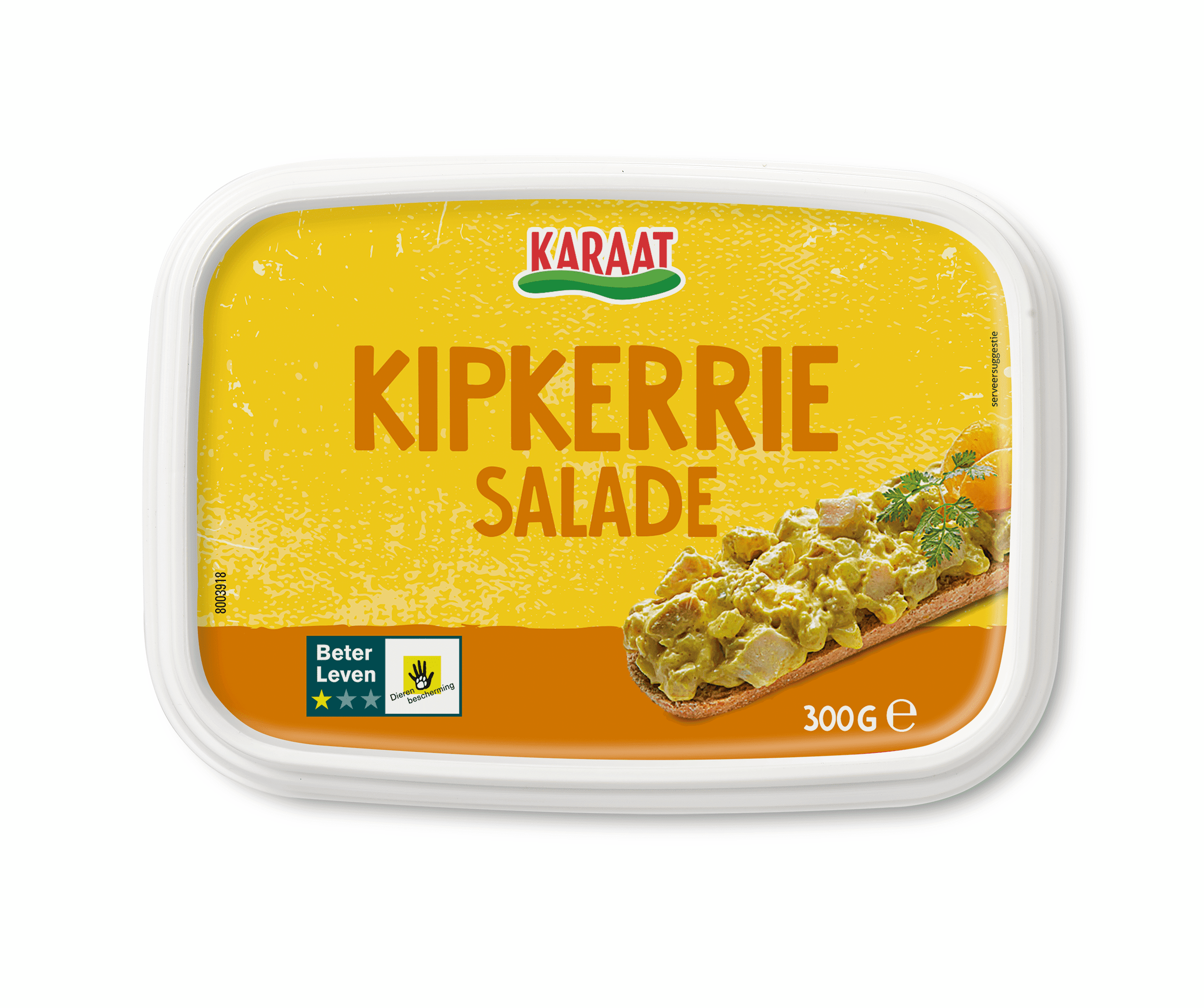Karaat Kip-kerriesalade