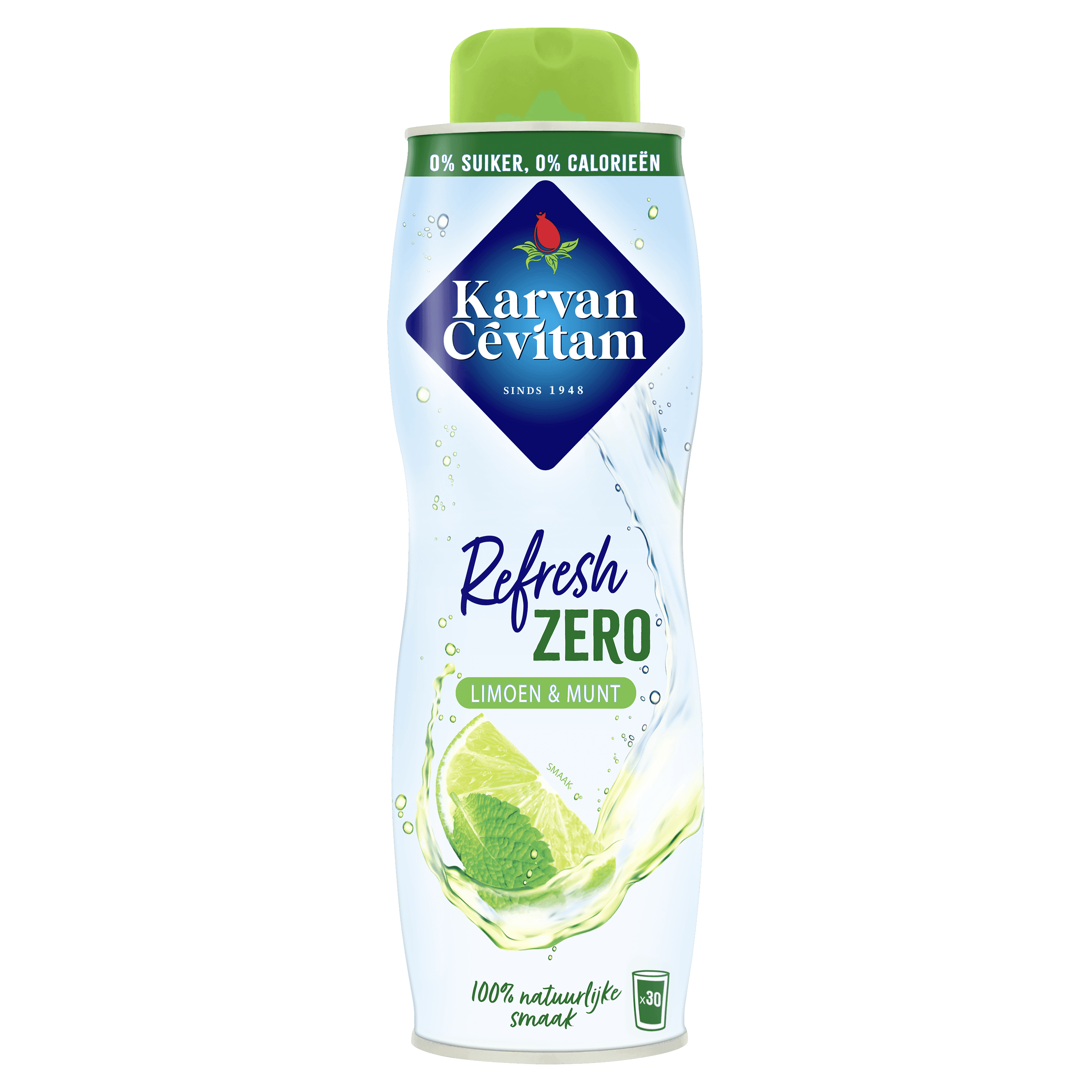 Karvan Cévitam Refresh zero limoen & munt