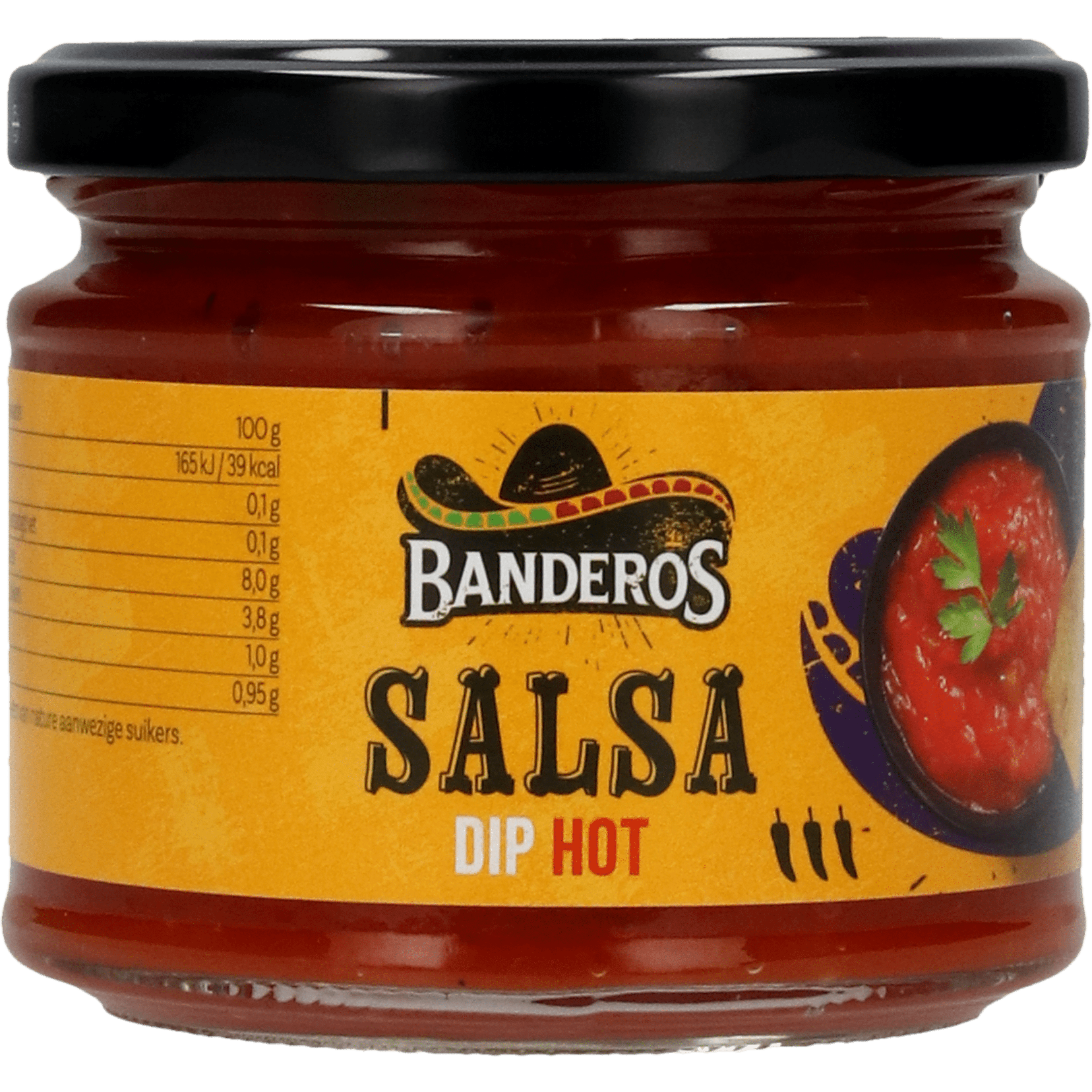 Banderos Salsa dip hot