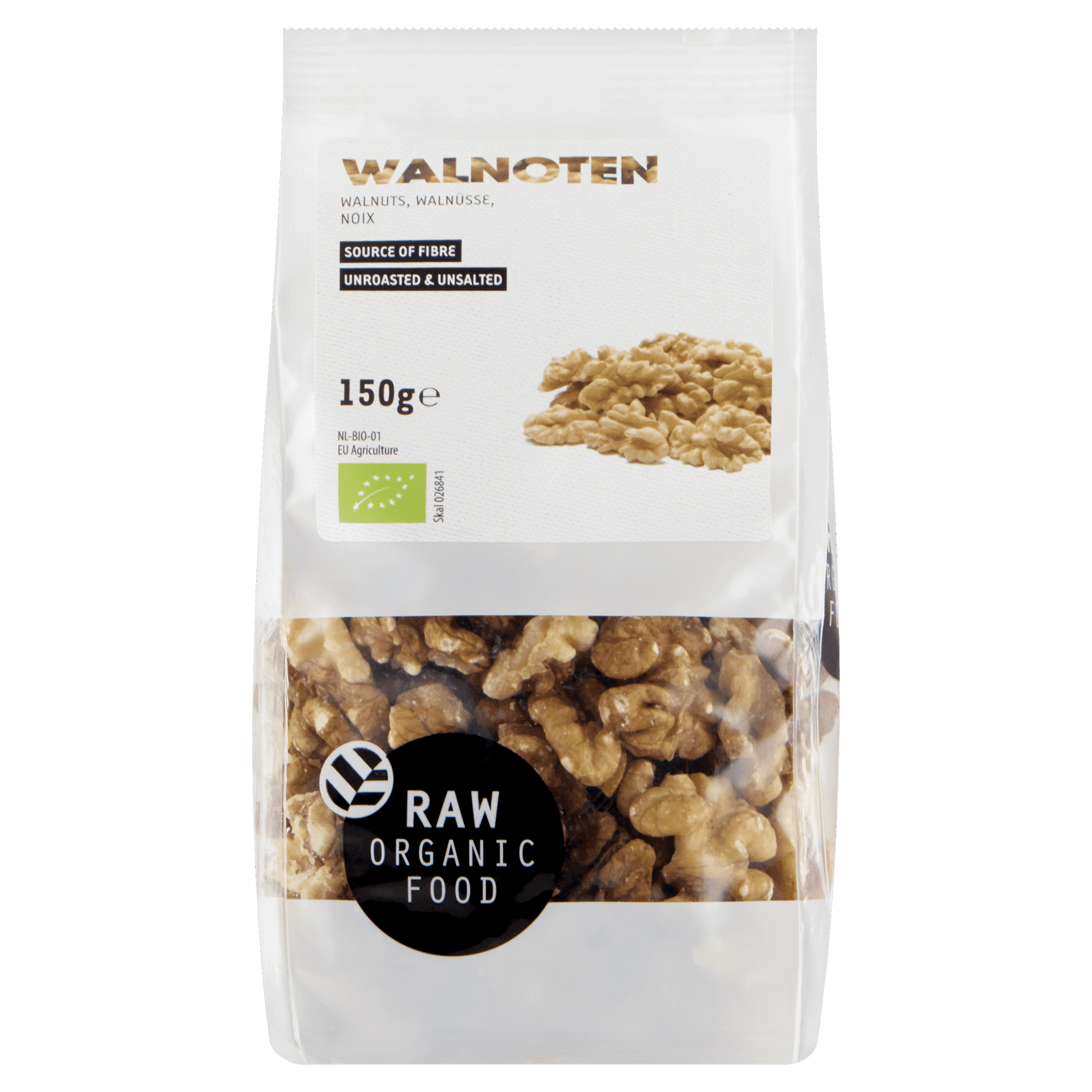 Raw Organic Food Walnoten biologisch