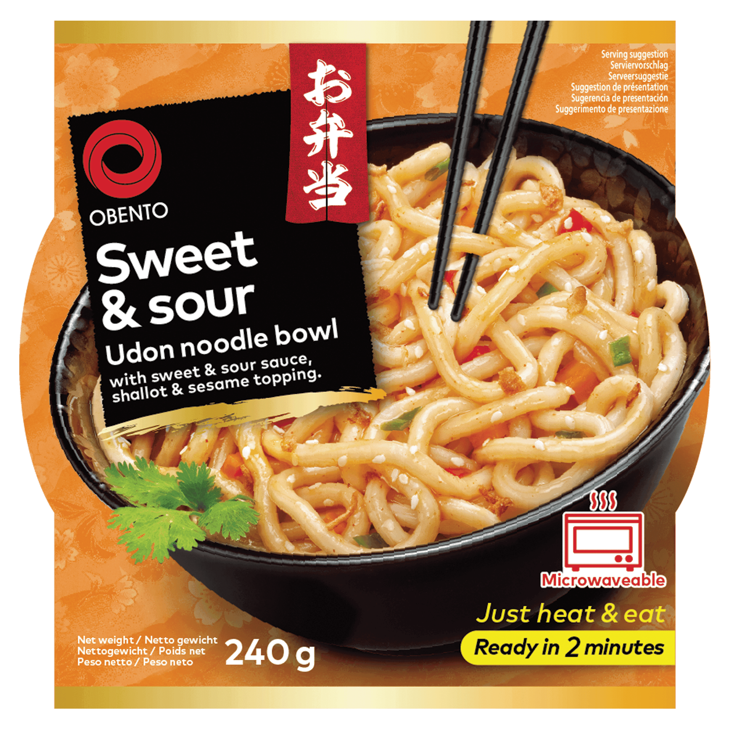 Obento Sweet & sour udon noodle