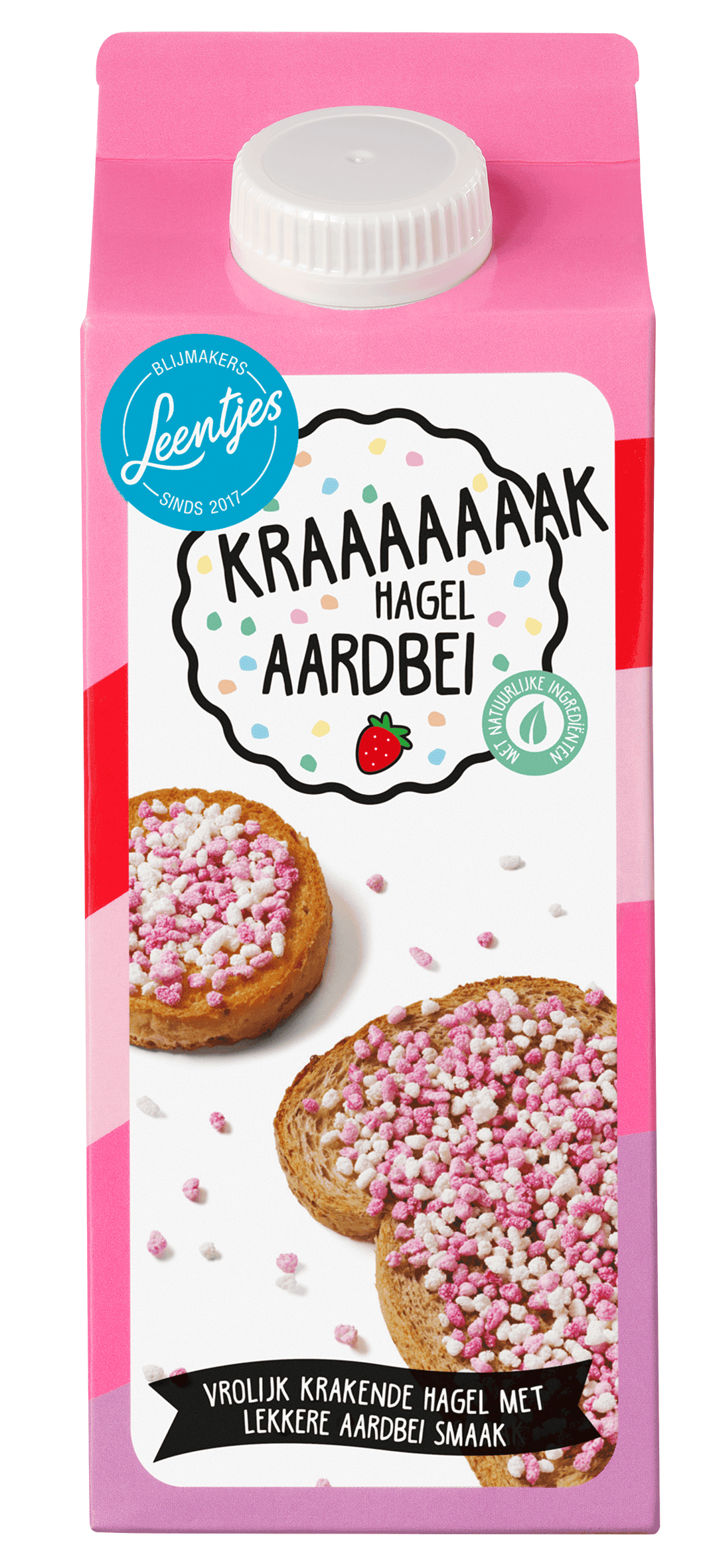 Leentjes Kraak Hagel Aardbei
