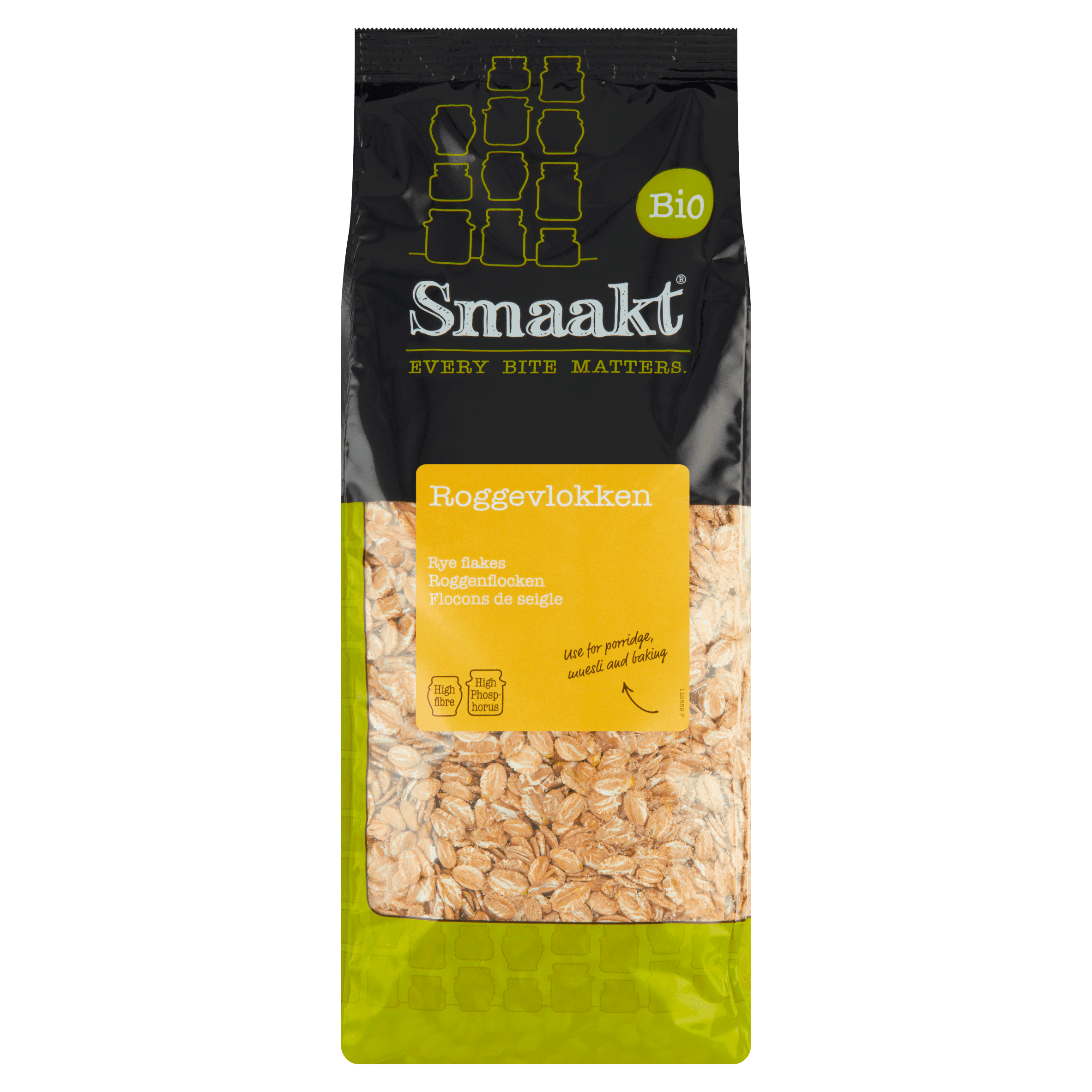 Smaakt Roggevlokken bio