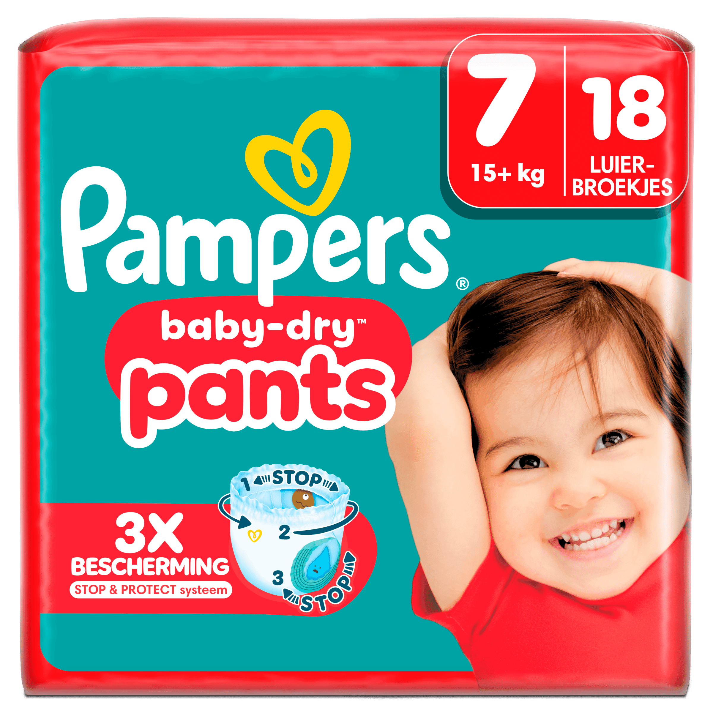Pampers Baby-dry pants maat 7 key size