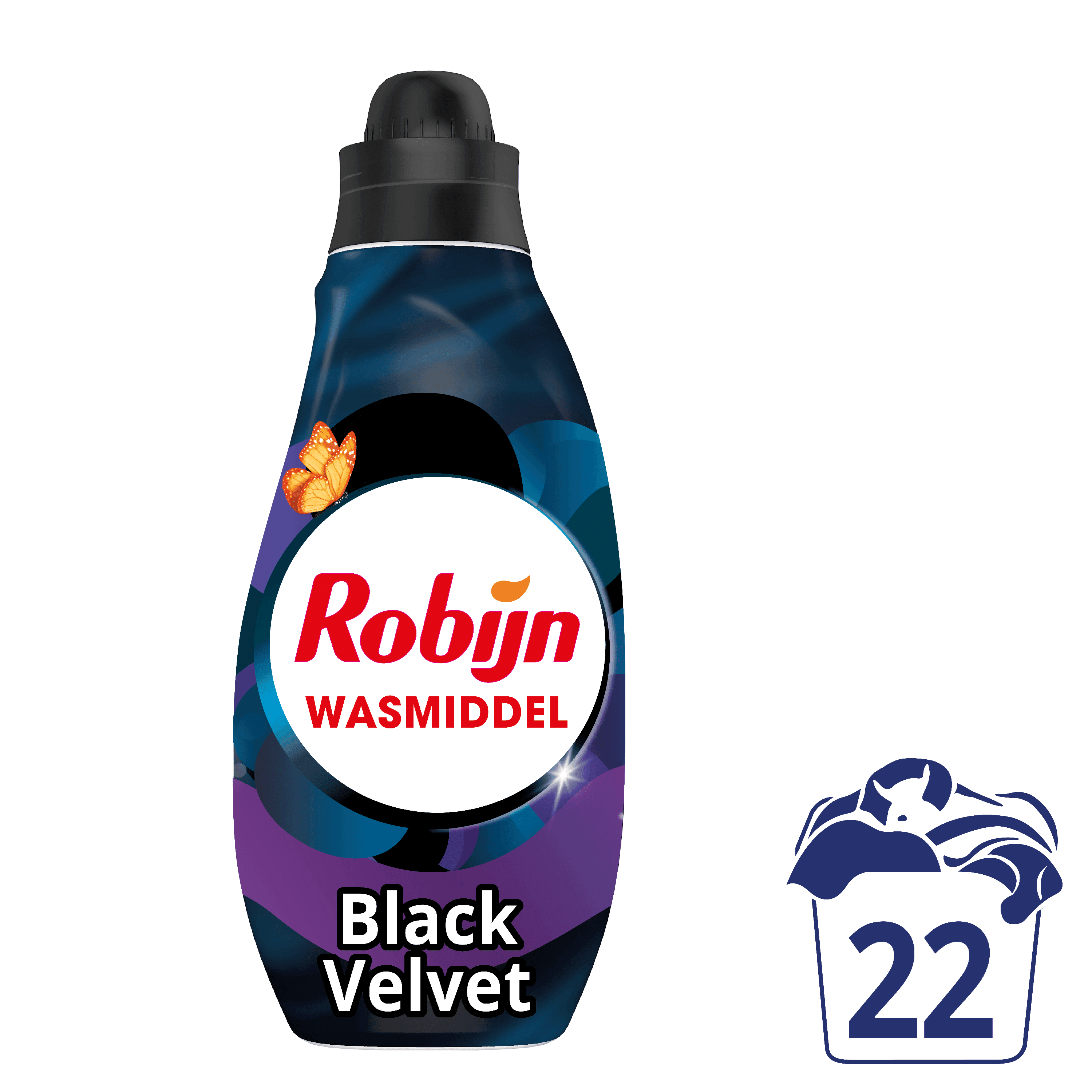Robijn Klein & krachtig black velvet 22sc