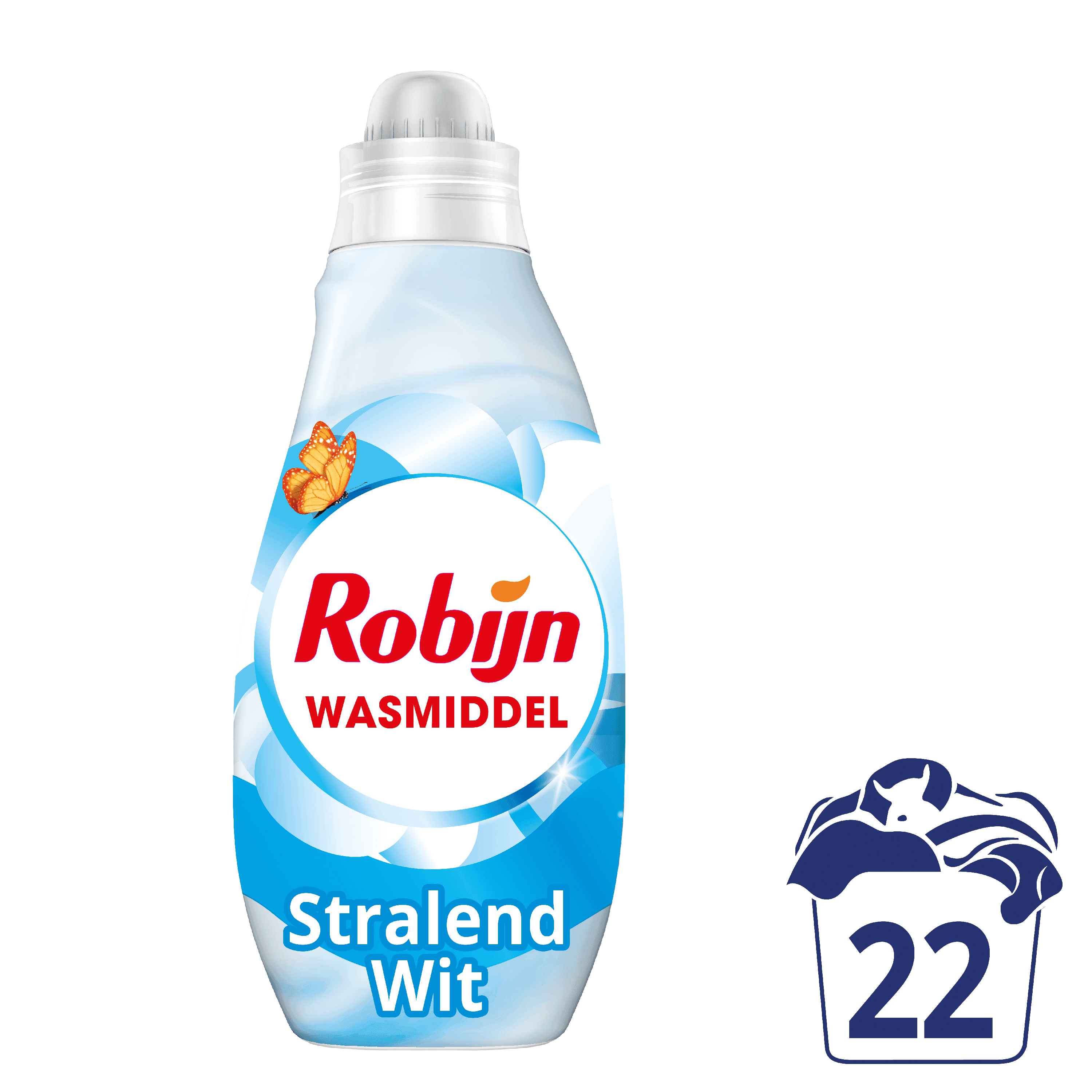 Robijn Klein & krachtig stralend wit 22sc