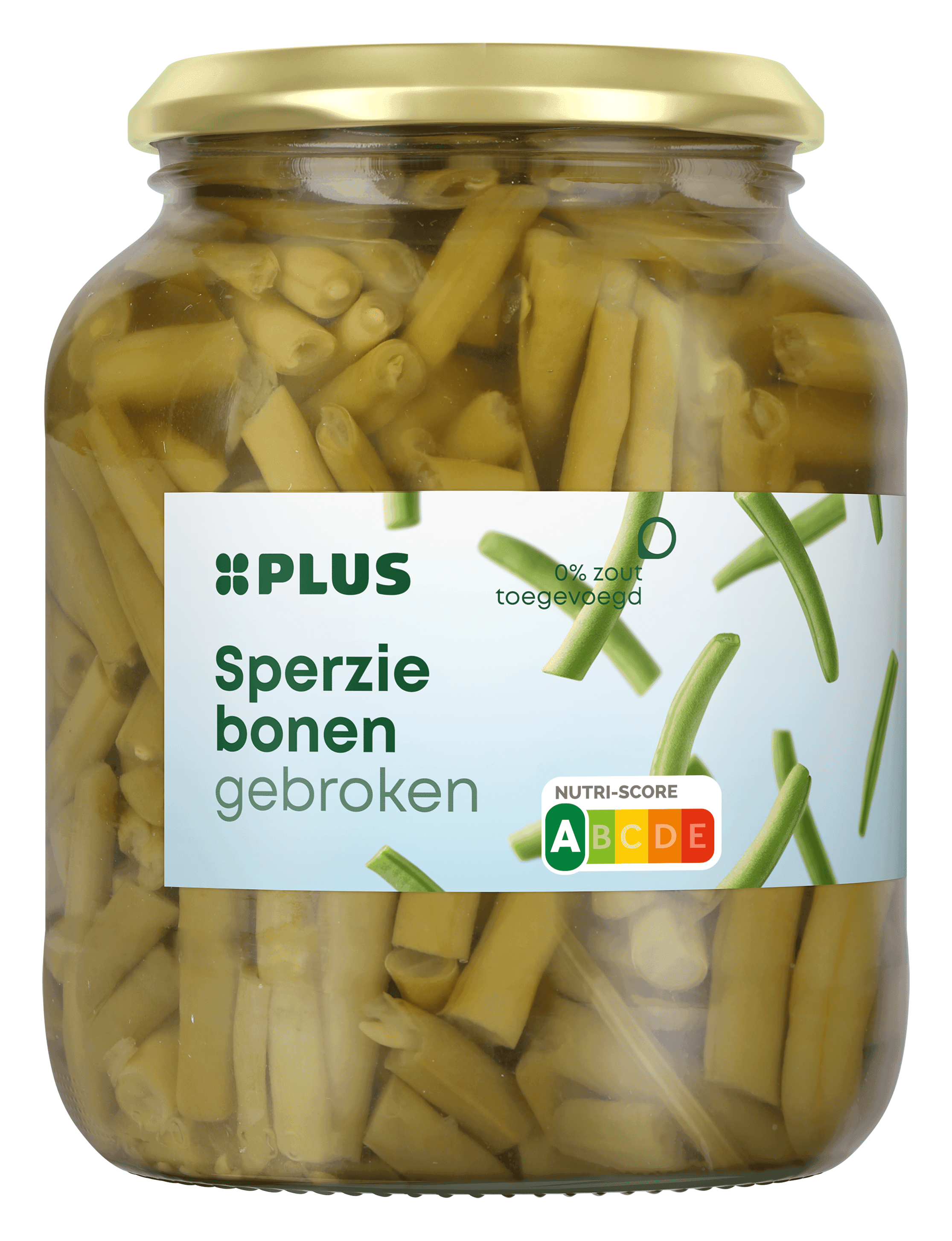 PLUS Sperziebonen gebroken