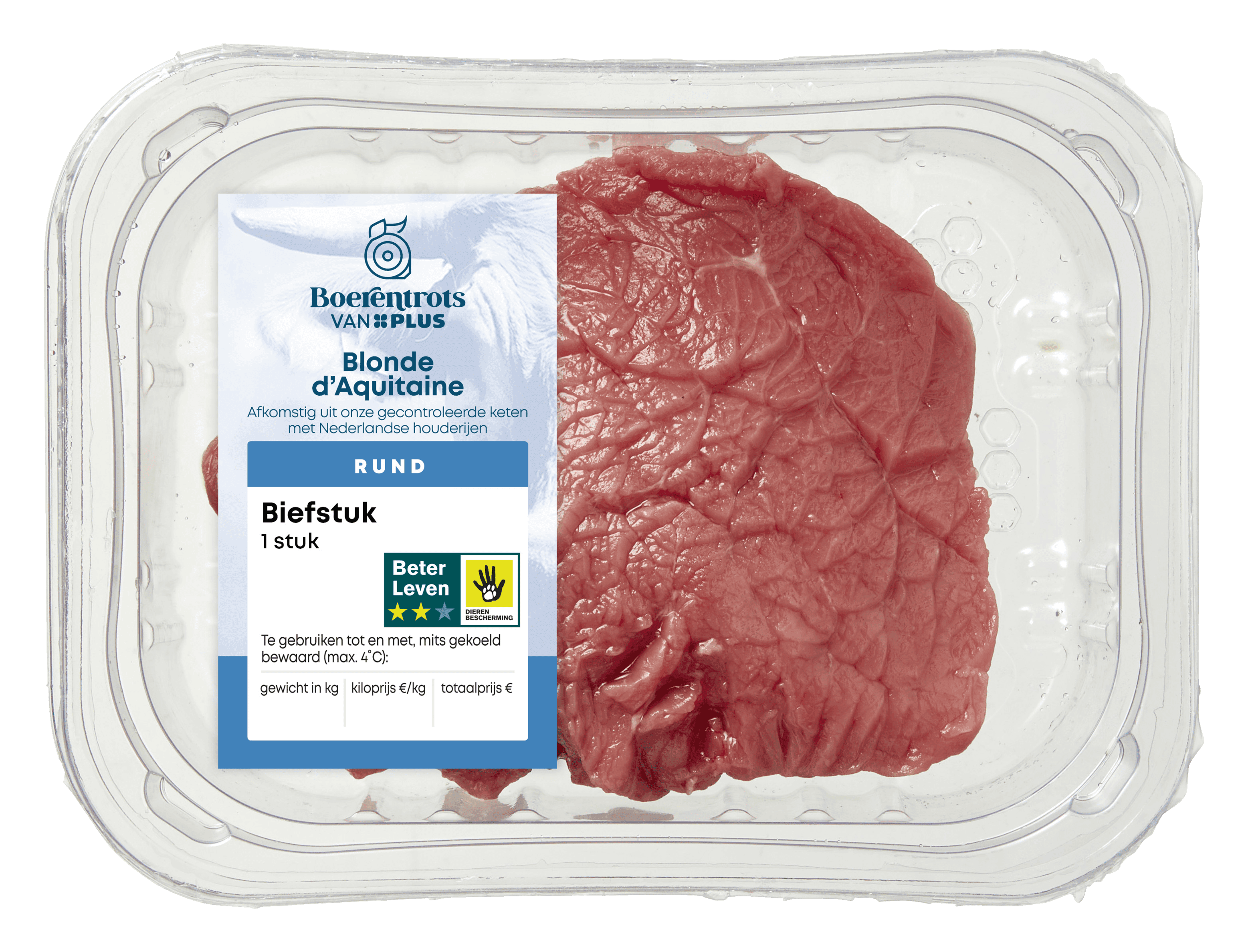 PLUS Boerentrots BLAQ Biefstuk 1 stuk