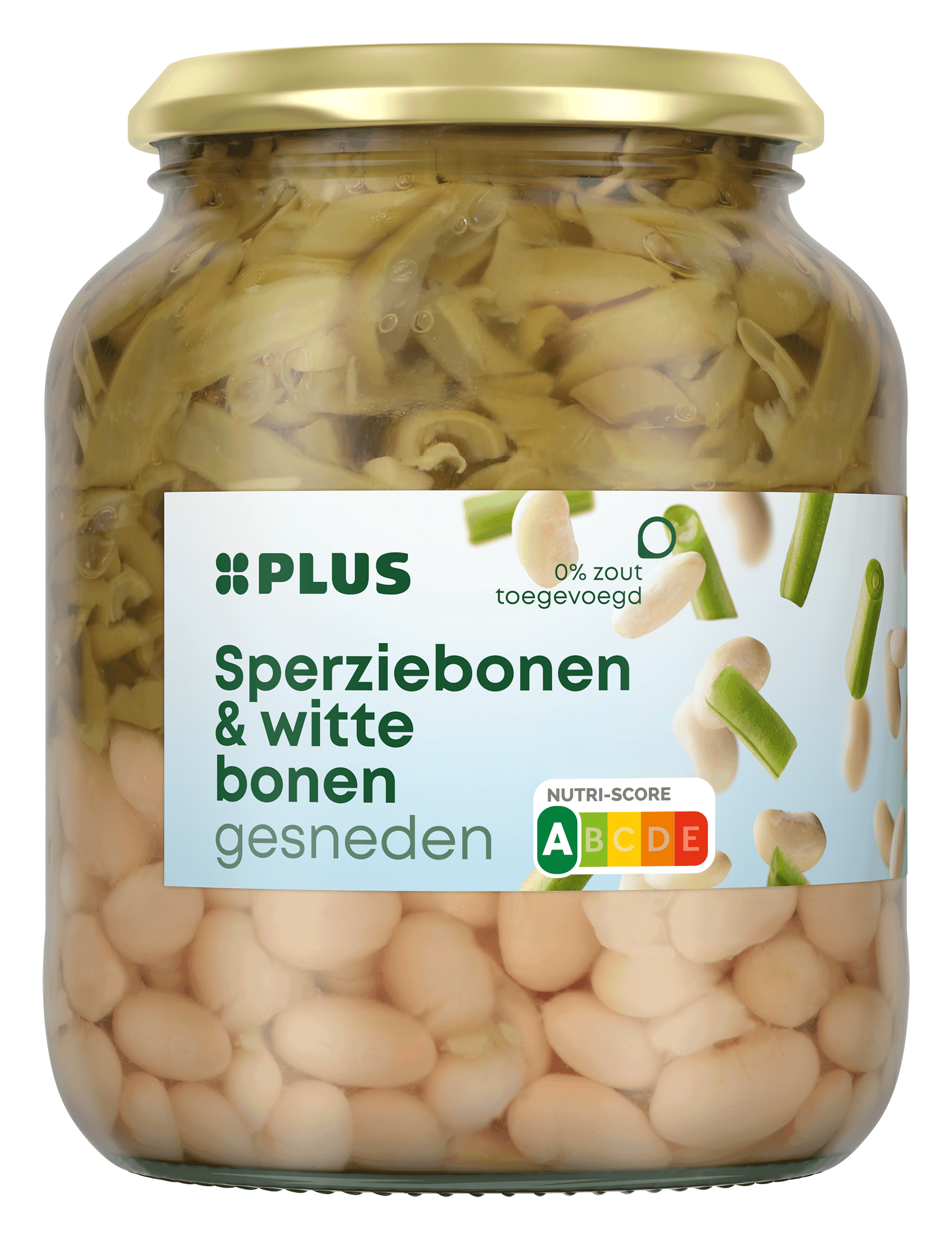 PLUS Sperziebonen met witte bonen