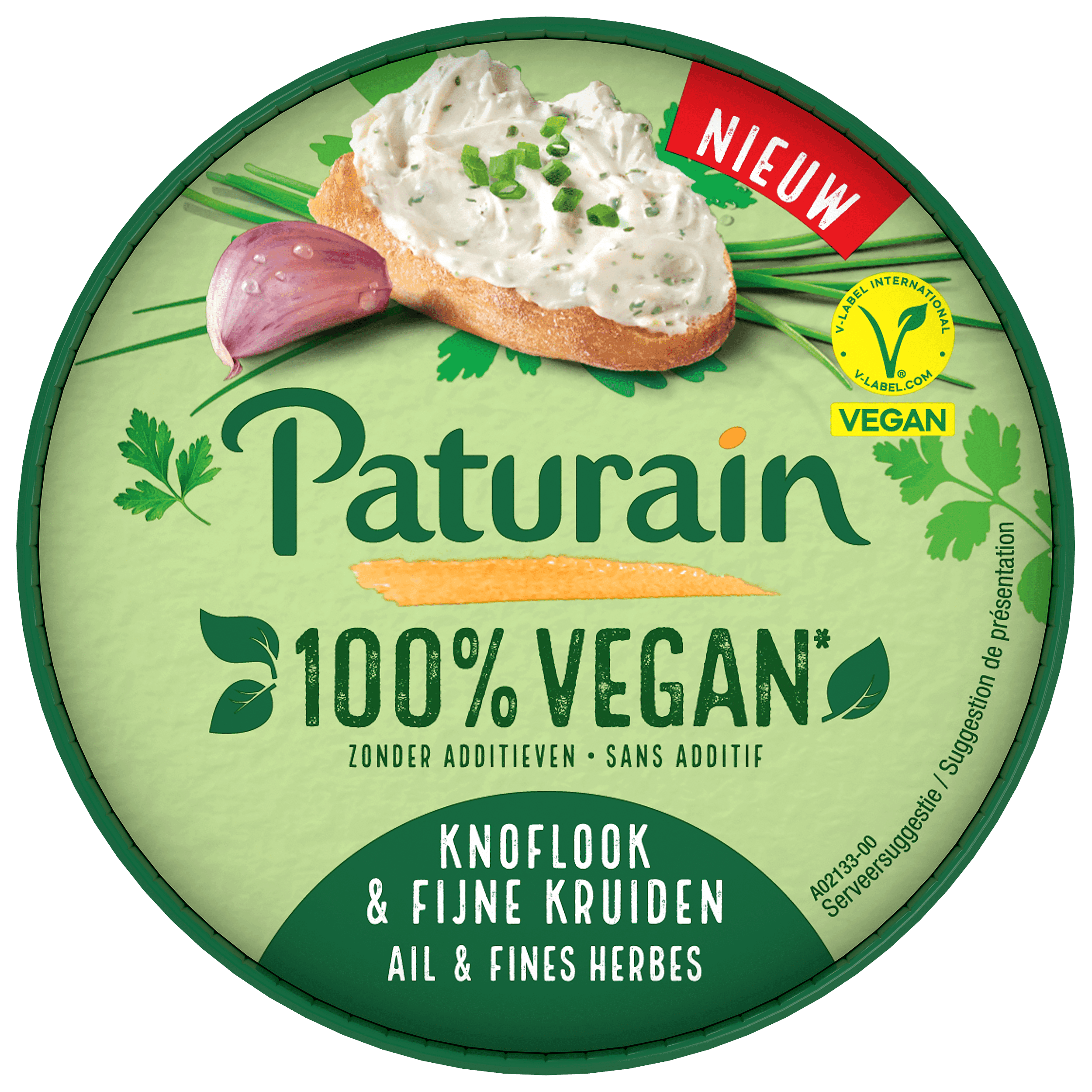 Paturain Vegan knoflook & fijne kruiden