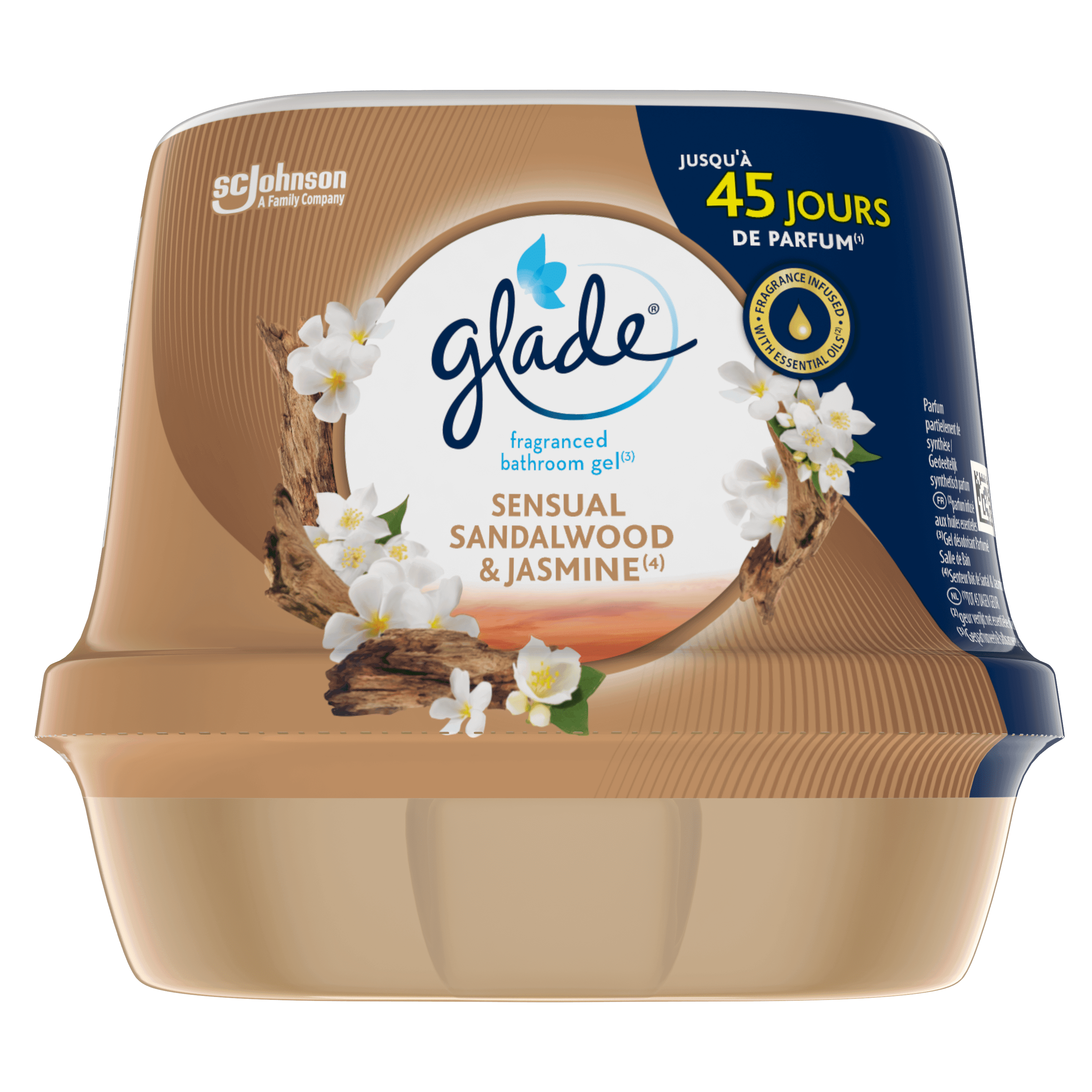Glade by Brise Bathroomgel sensual sandalwood jasmine