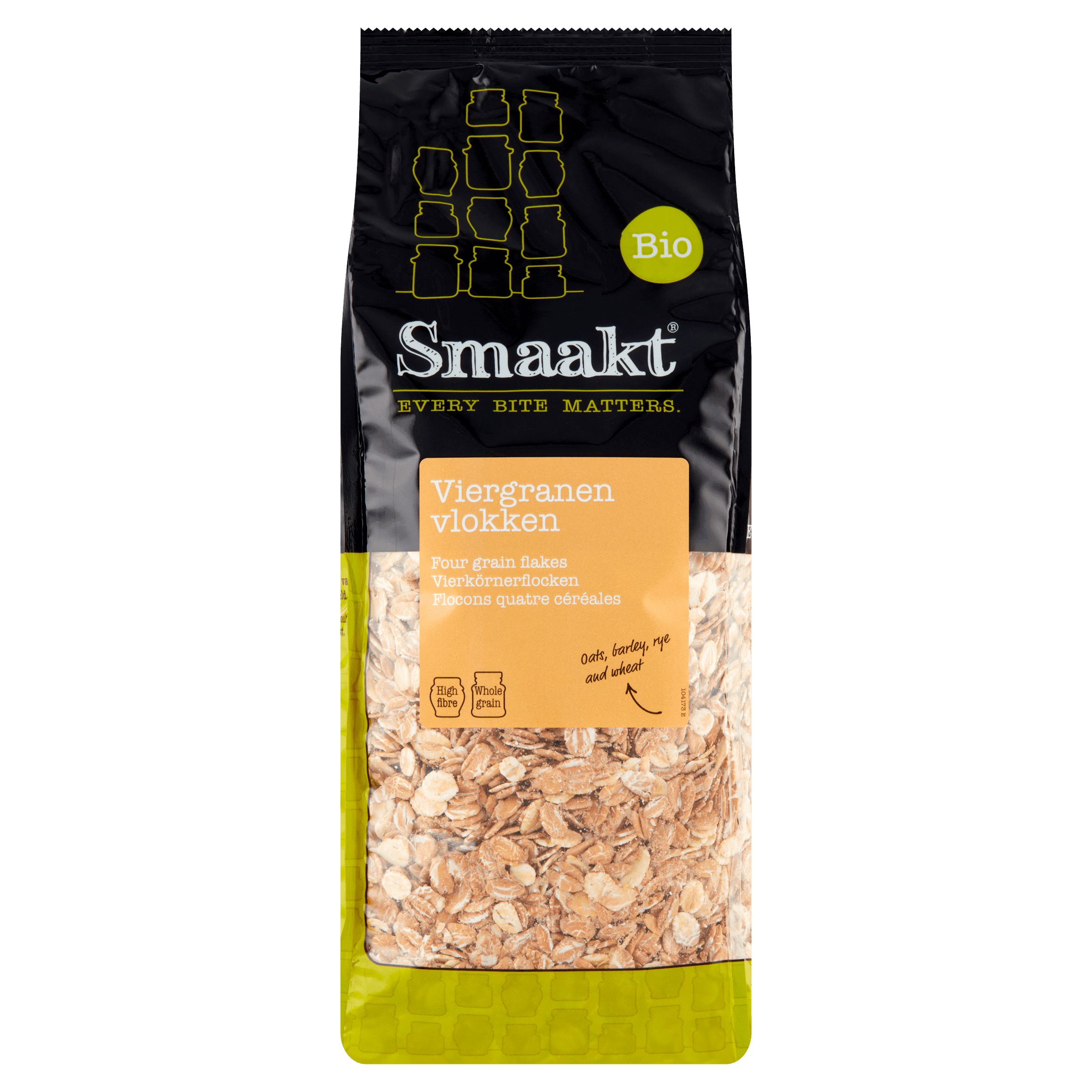 Smaakt Viergranenvlokken bio