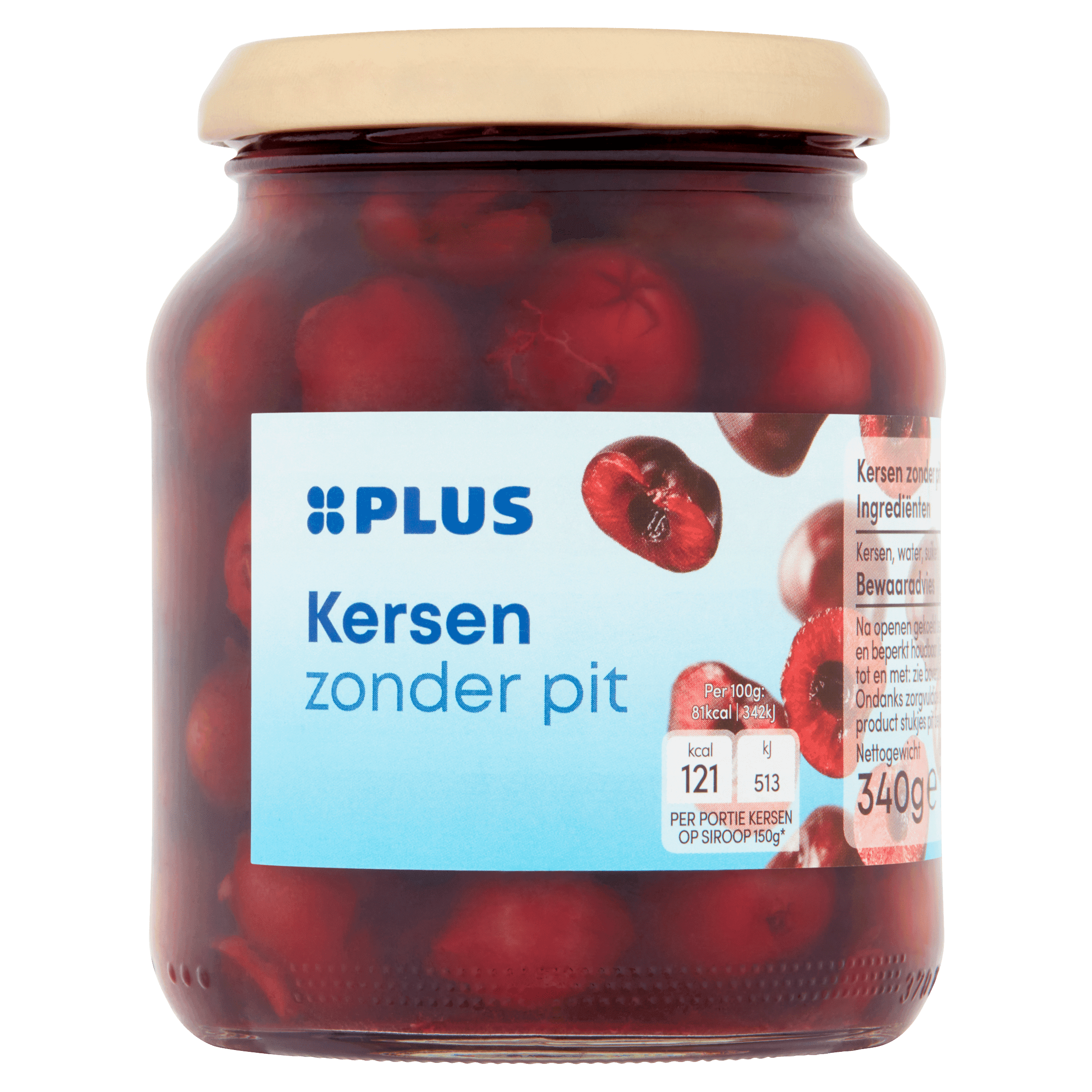 PLUS Kersen zonder pit
