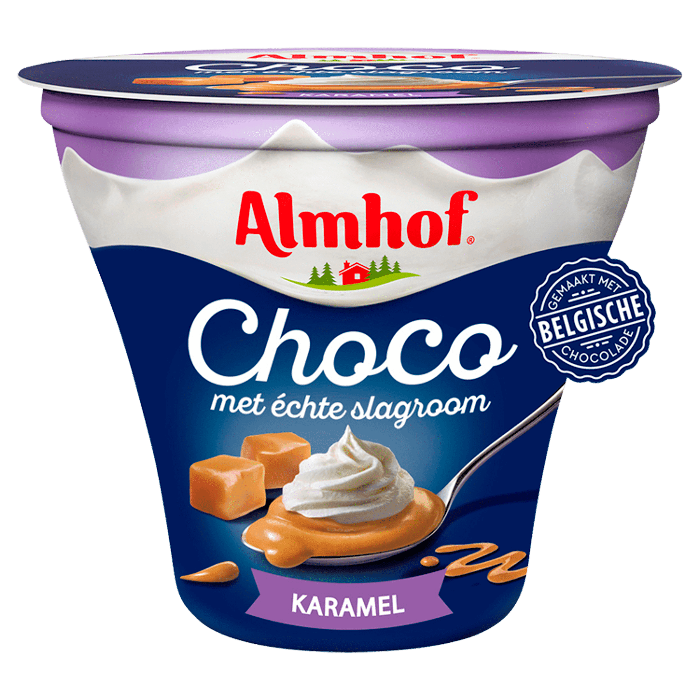 Almhof Choco met slagroom karamel
