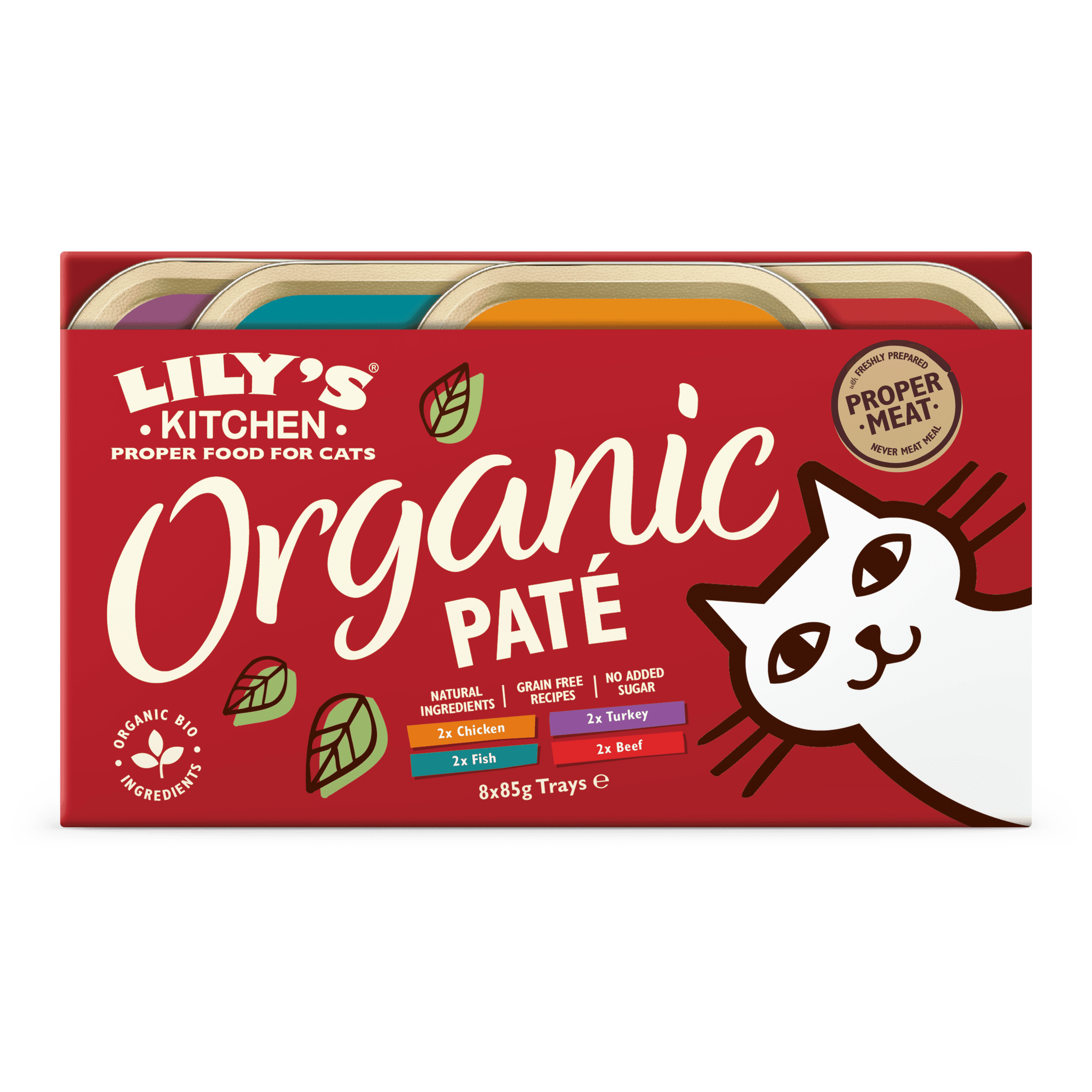 Lily's Kitchen Cat Organic Paté kuip