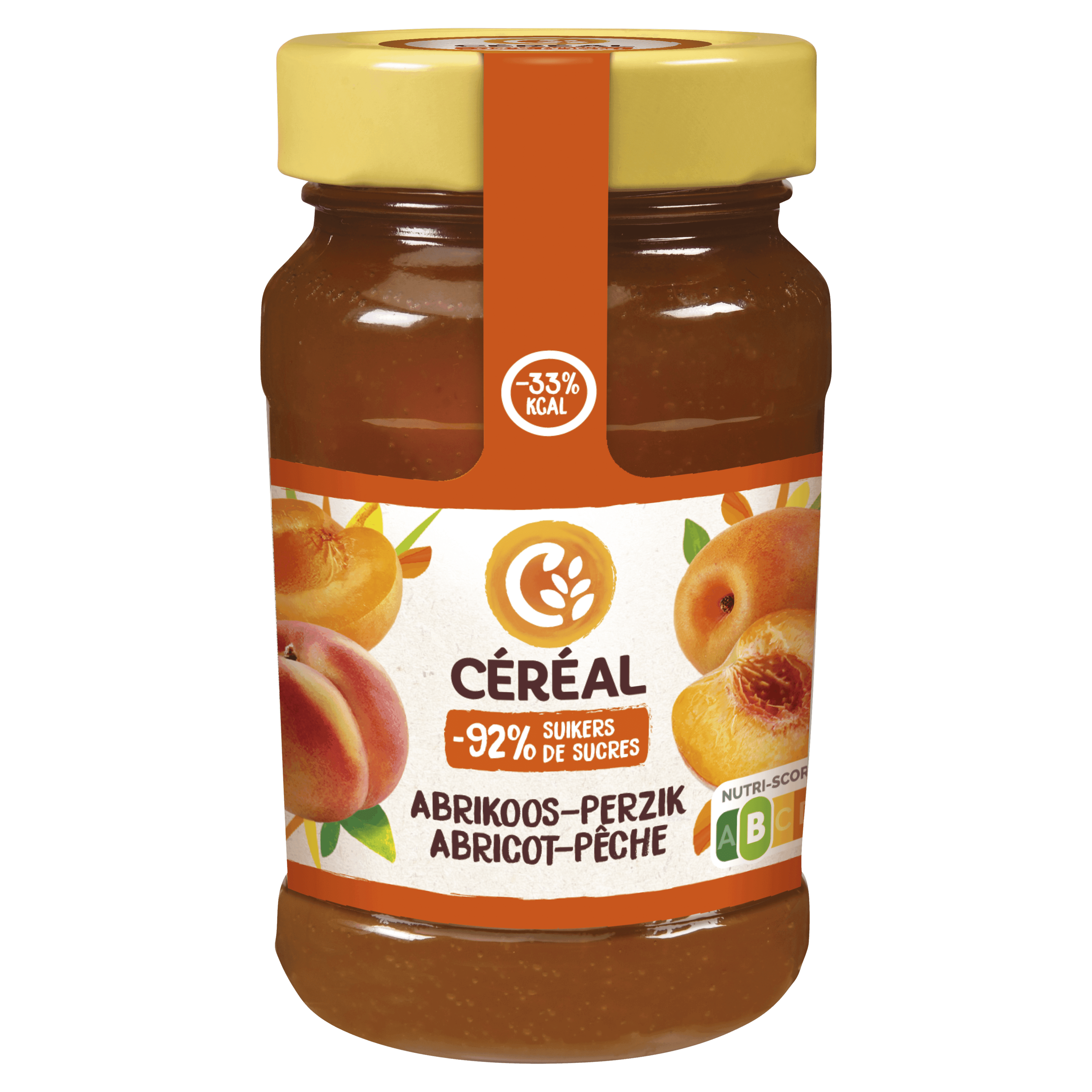 Cereal Confiture Abrikoos-Perzik