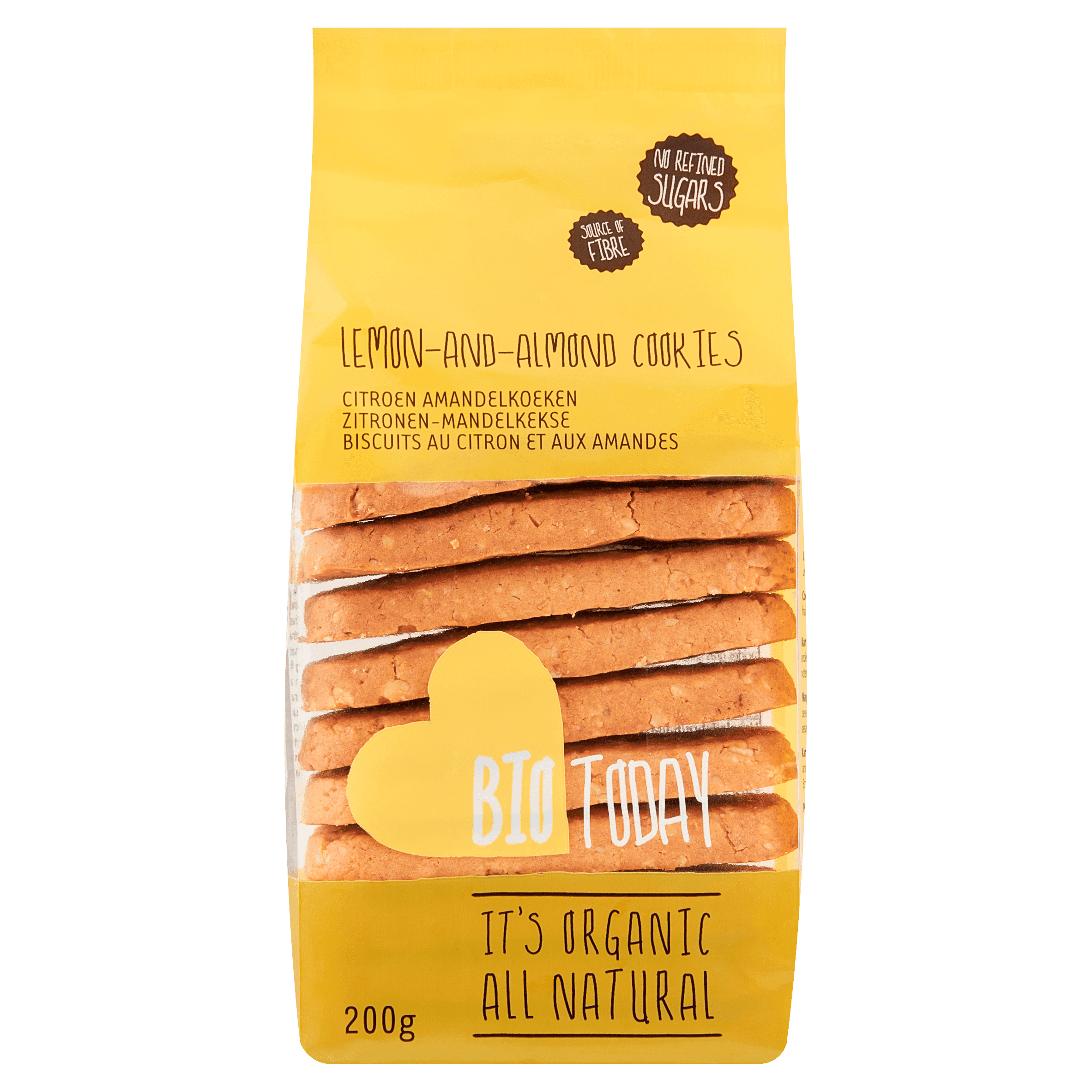 BioToday Citroen amandelkoeken biologisch